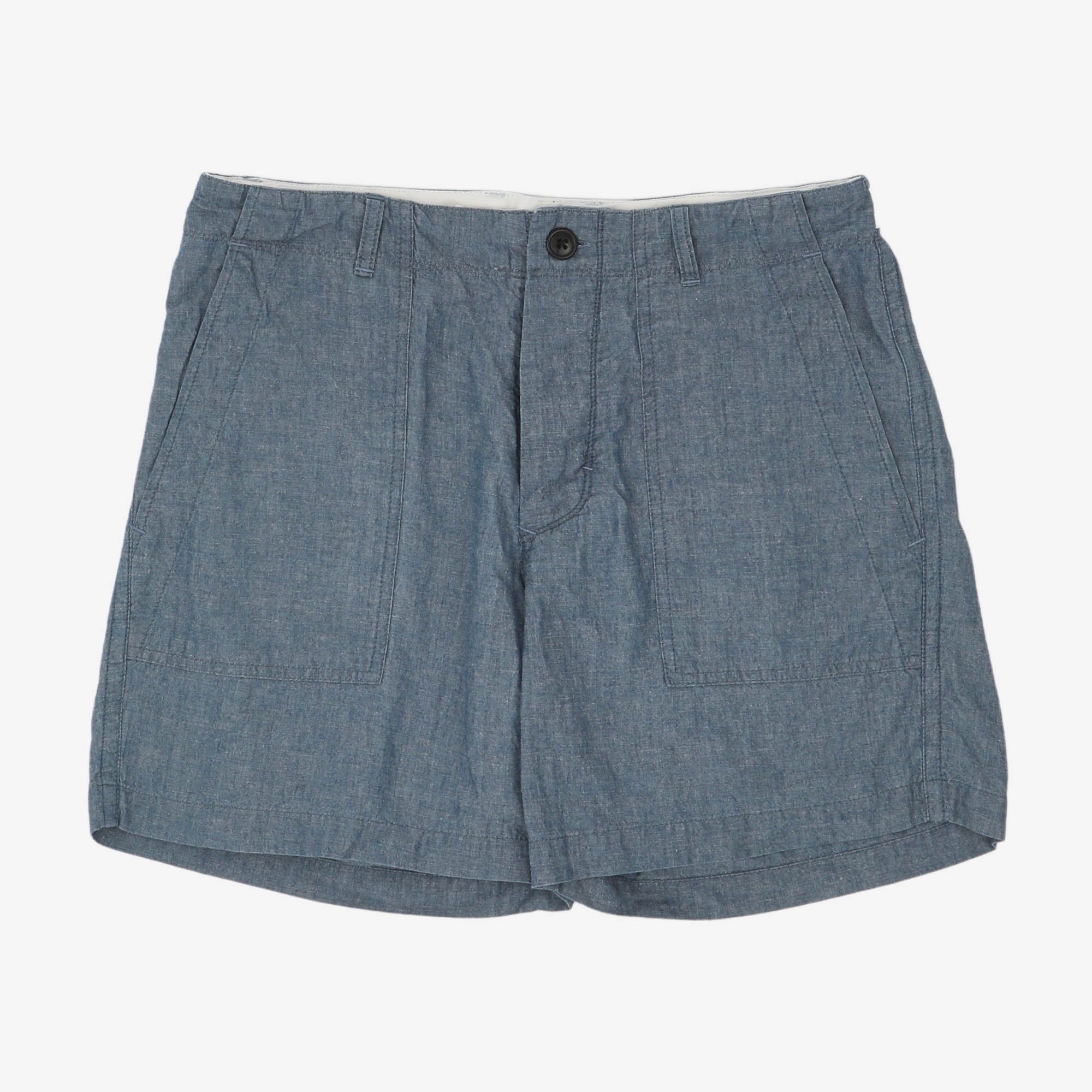 Chambray Easy Baker Shorts (30W)