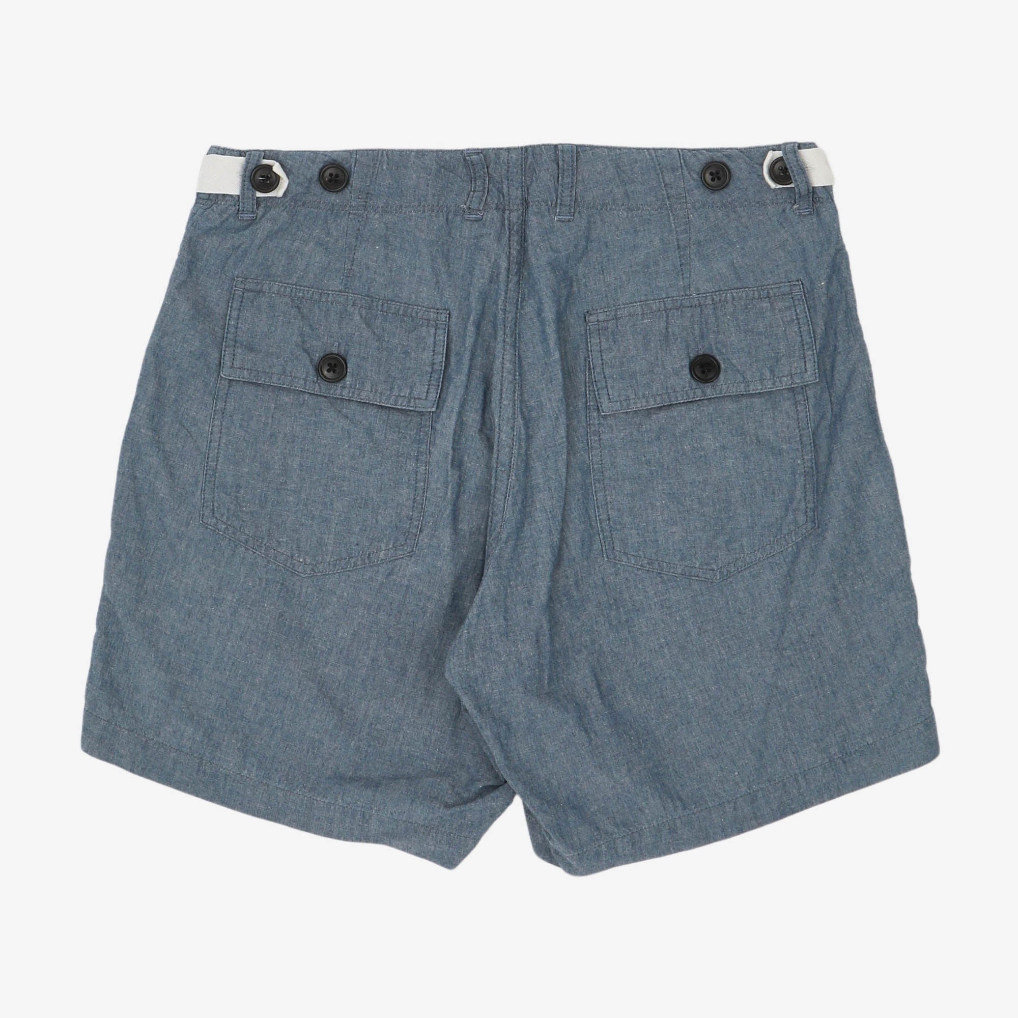 Chambray Easy Baker Shorts (30W)