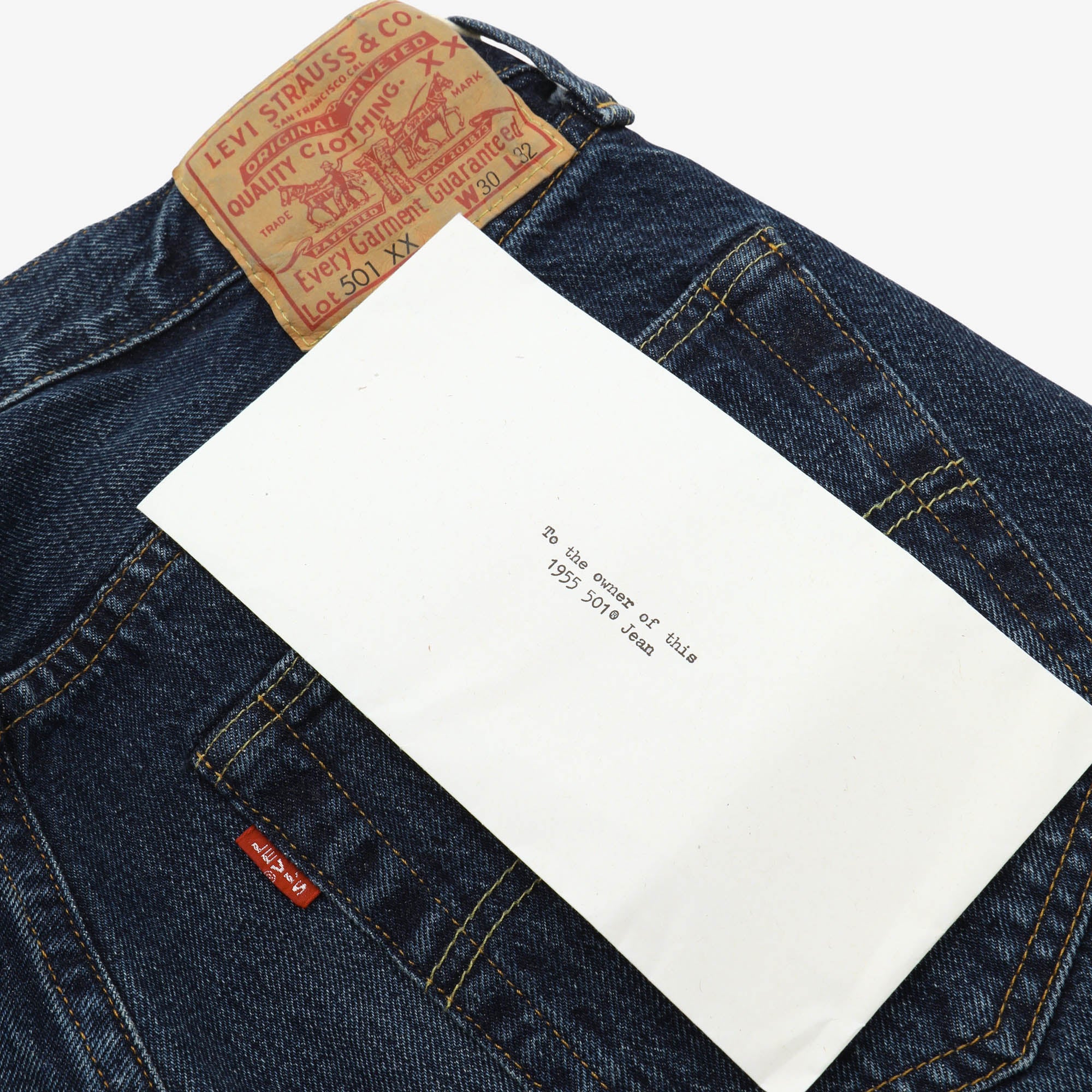 501XX Selvedge Denim Japan (30W X 31.5L)