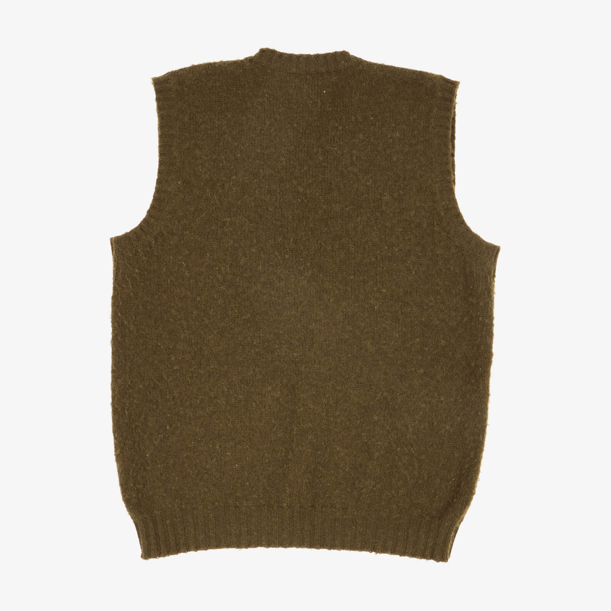 Brushed Wool Sweater Vest