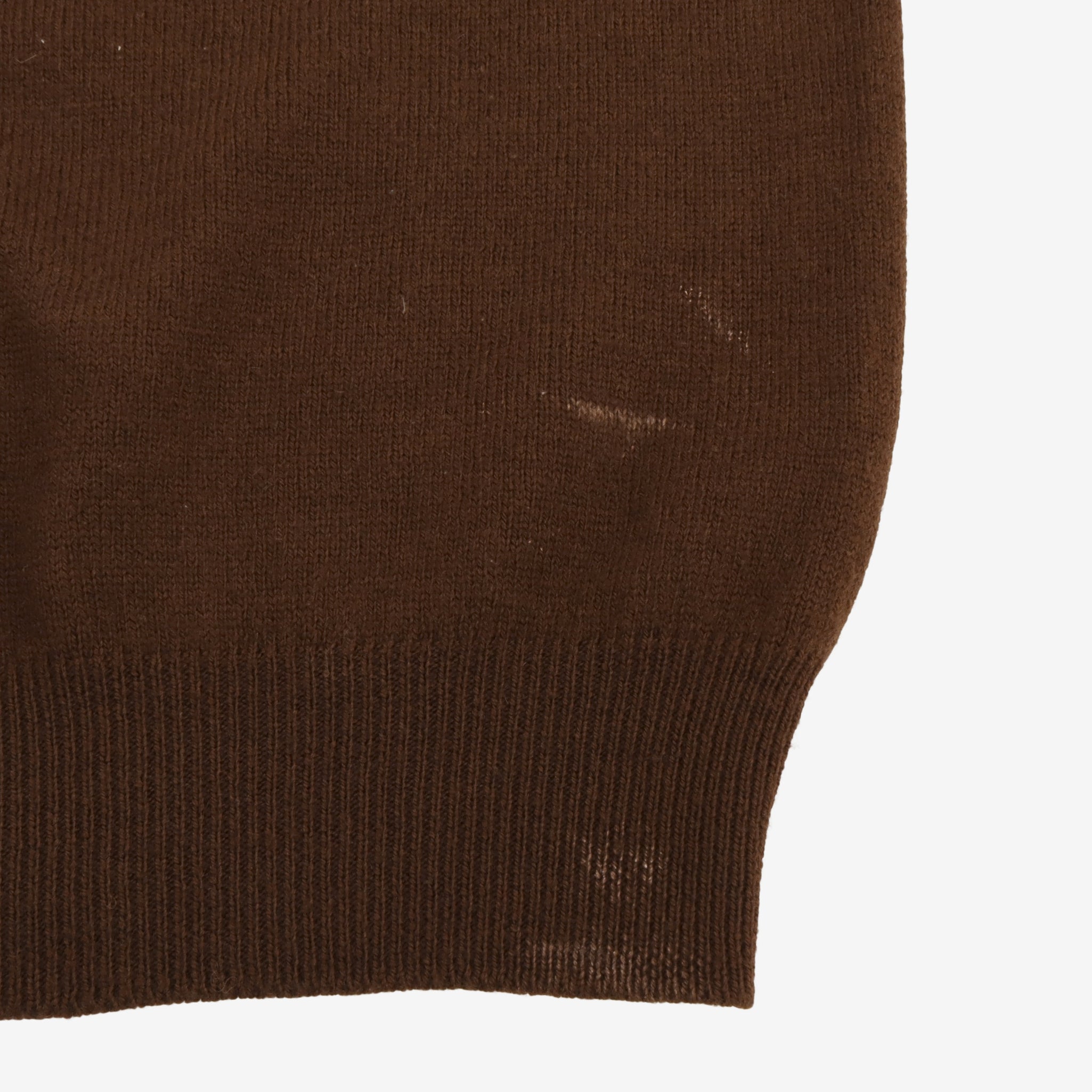 Merino Wool Knit Polo Shirt