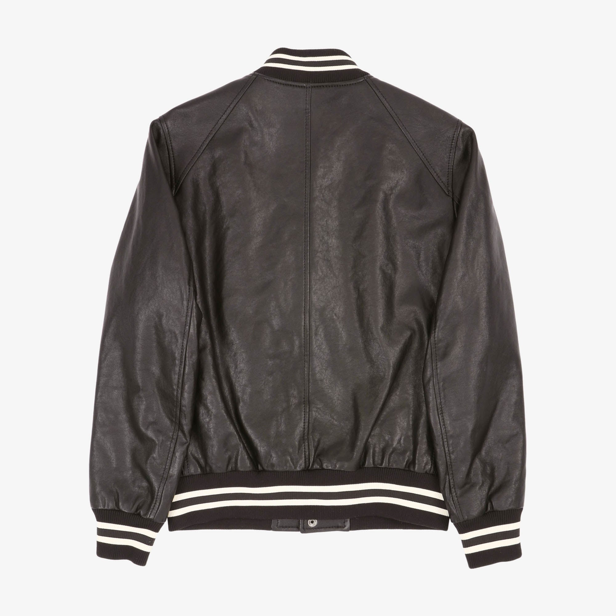 Leather Varsity Jacket