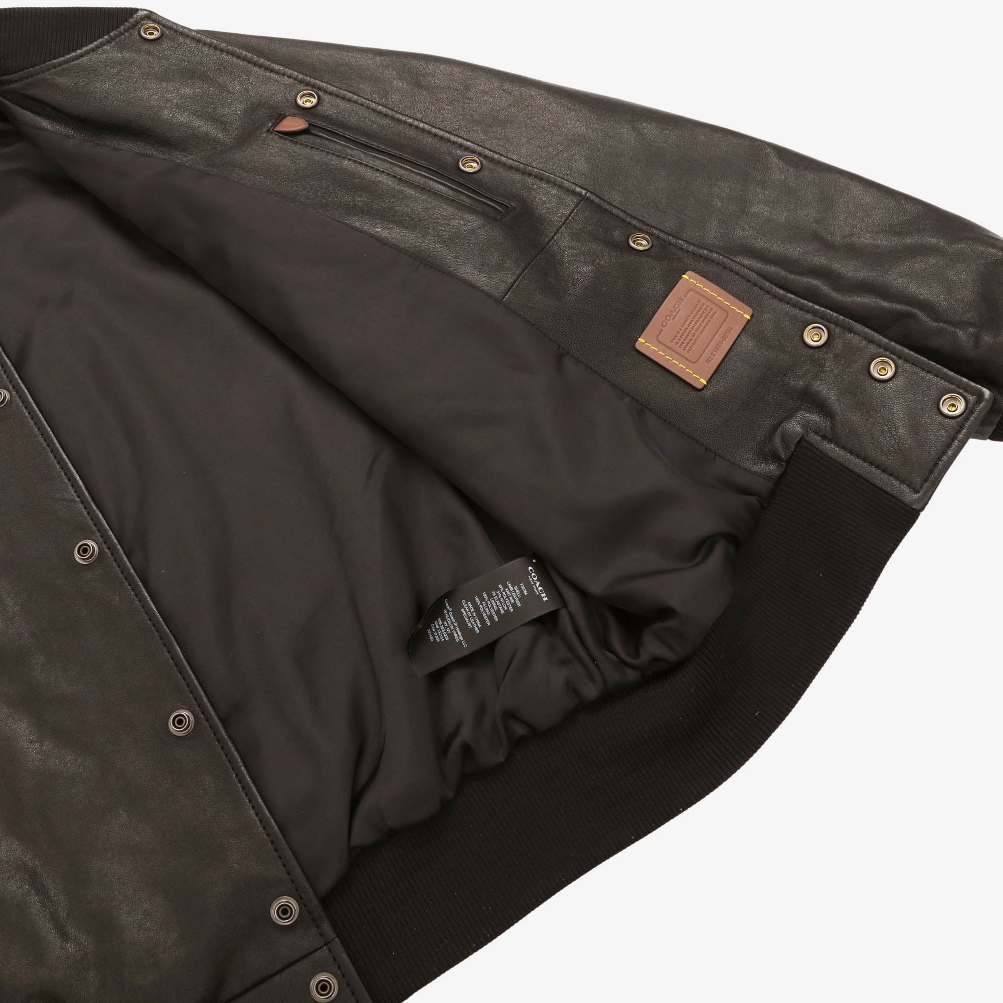 Leather Varsity Jacket