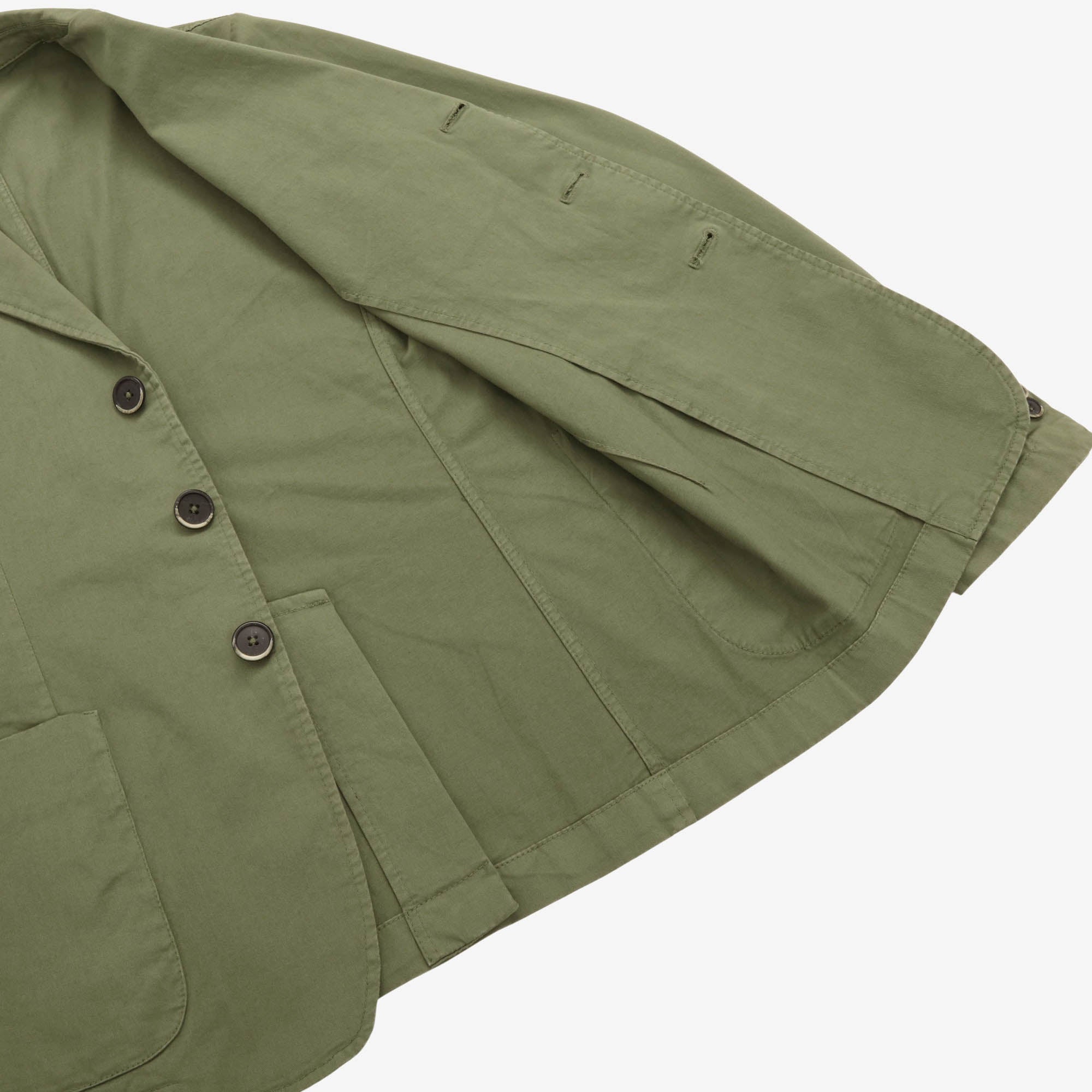 Twill Unstructured Blazer