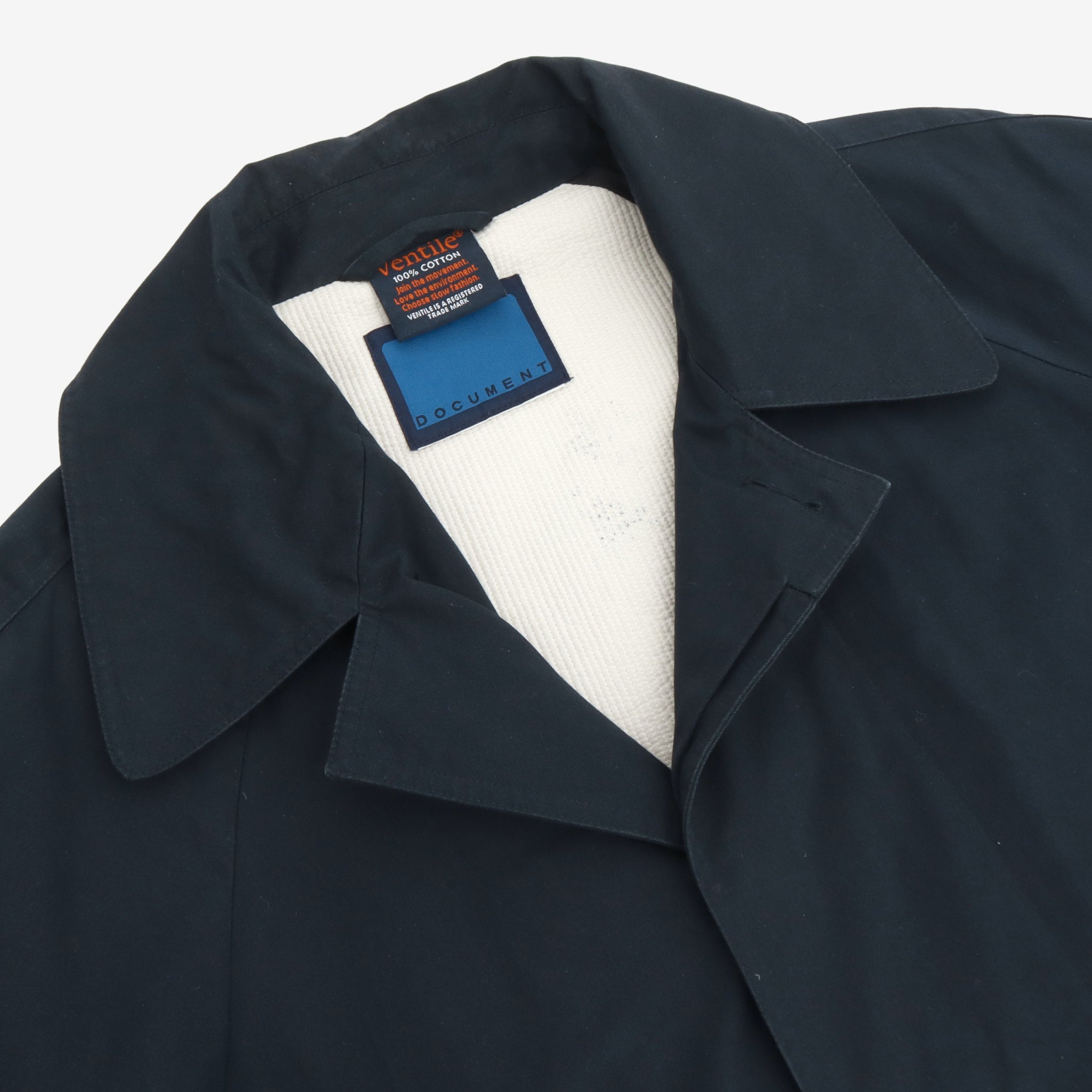 Inverted Pleats Balmacaan Coat