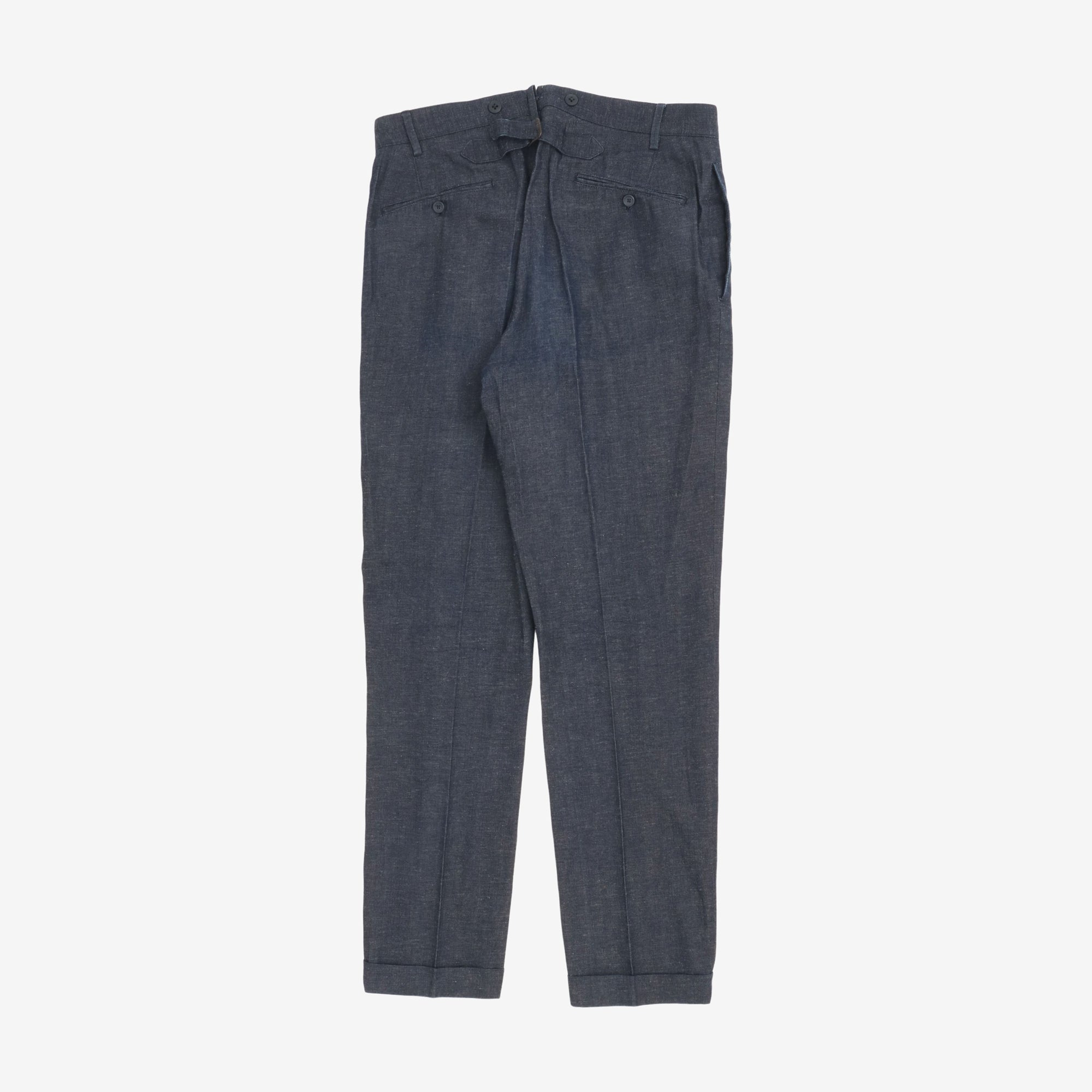 Three Piece Denim Suit