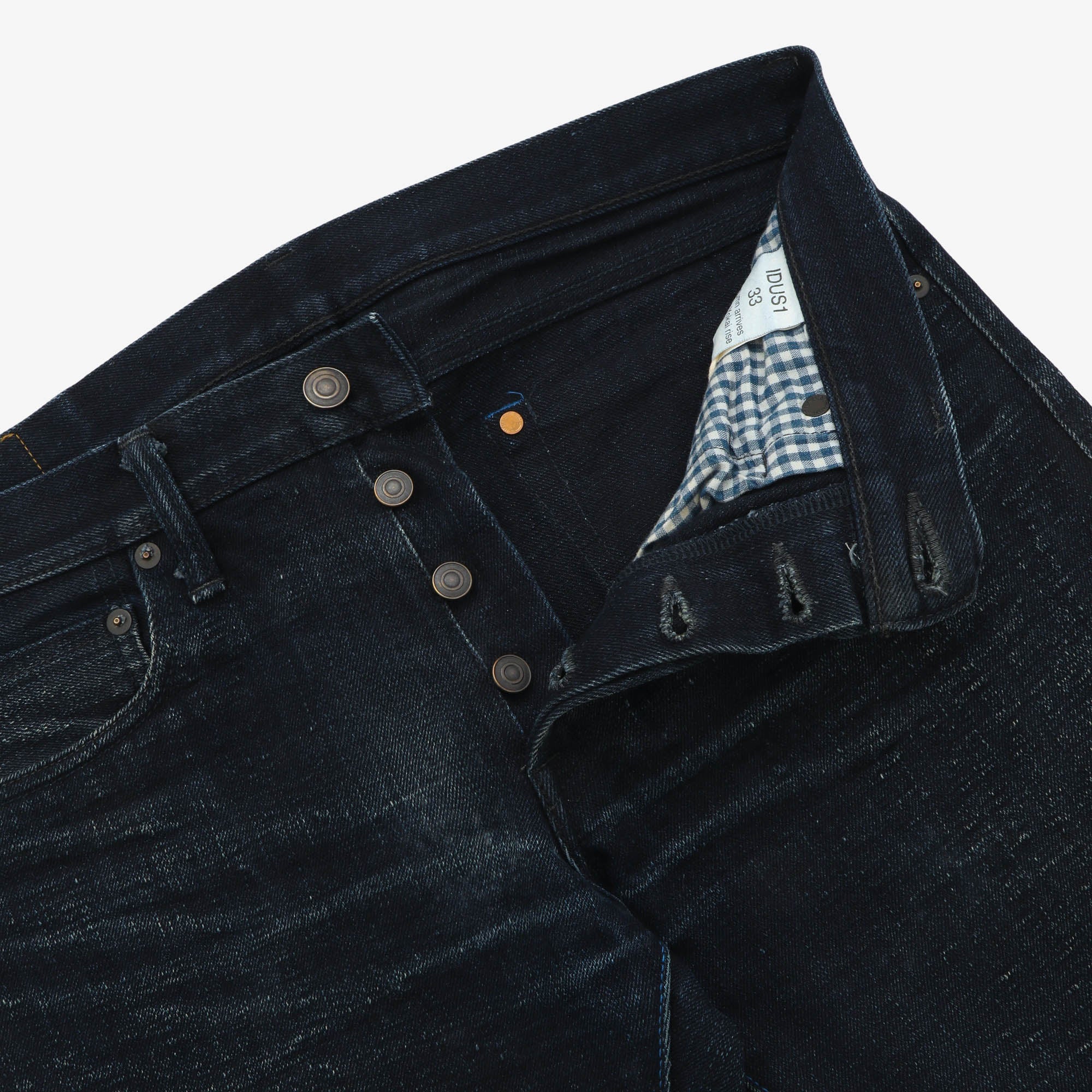 IDUS1 15oz Ultra Slim Selvedge Jeans (33W X 32.5L)