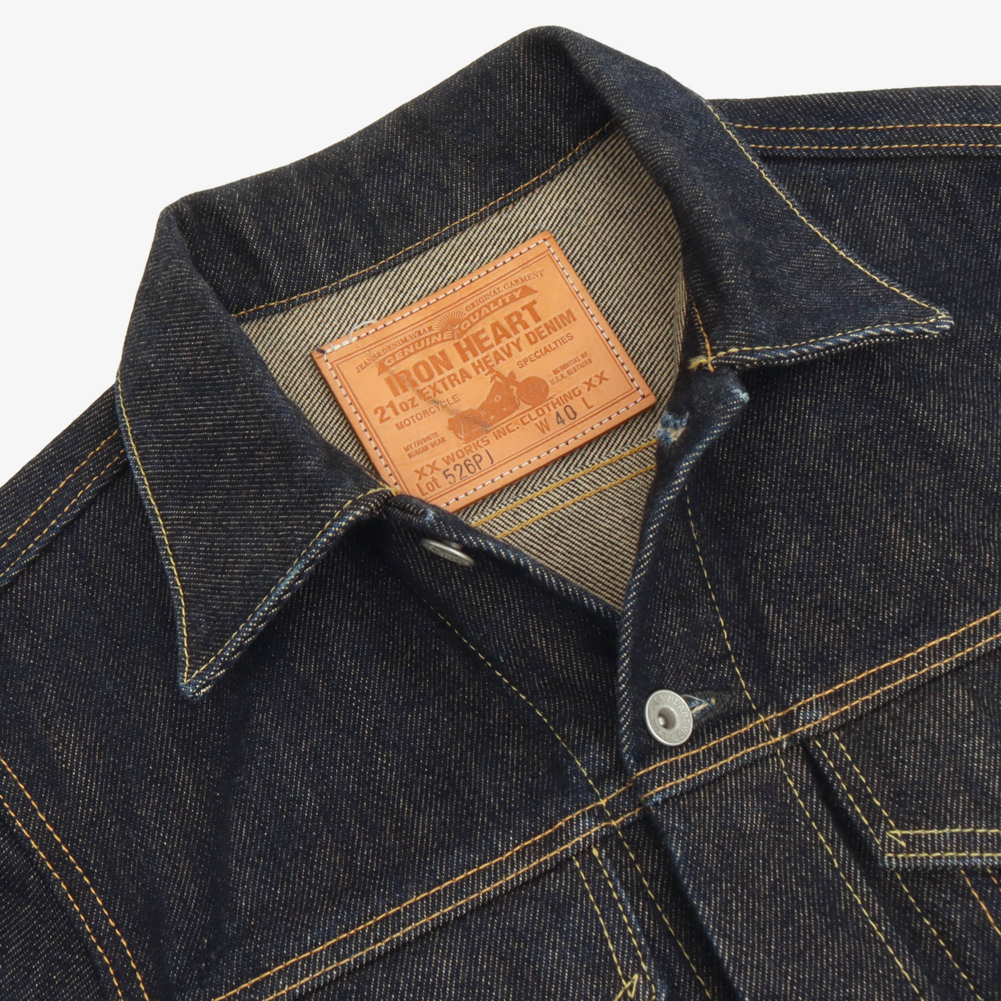 21oz Denim Modified Type III Jacket