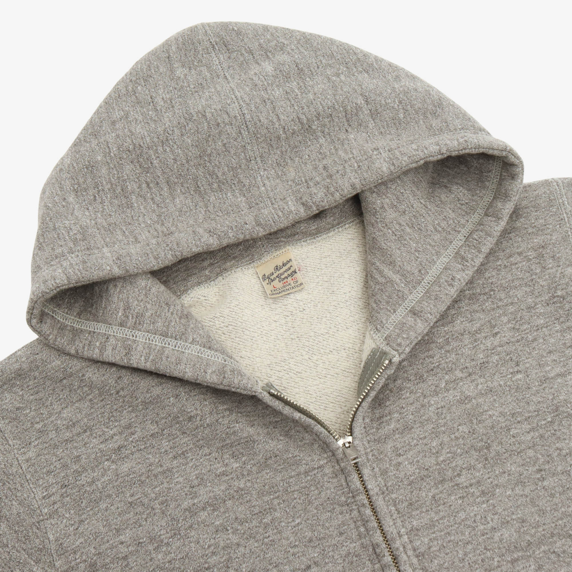 Loopwheel Full Zip Sweat Parka