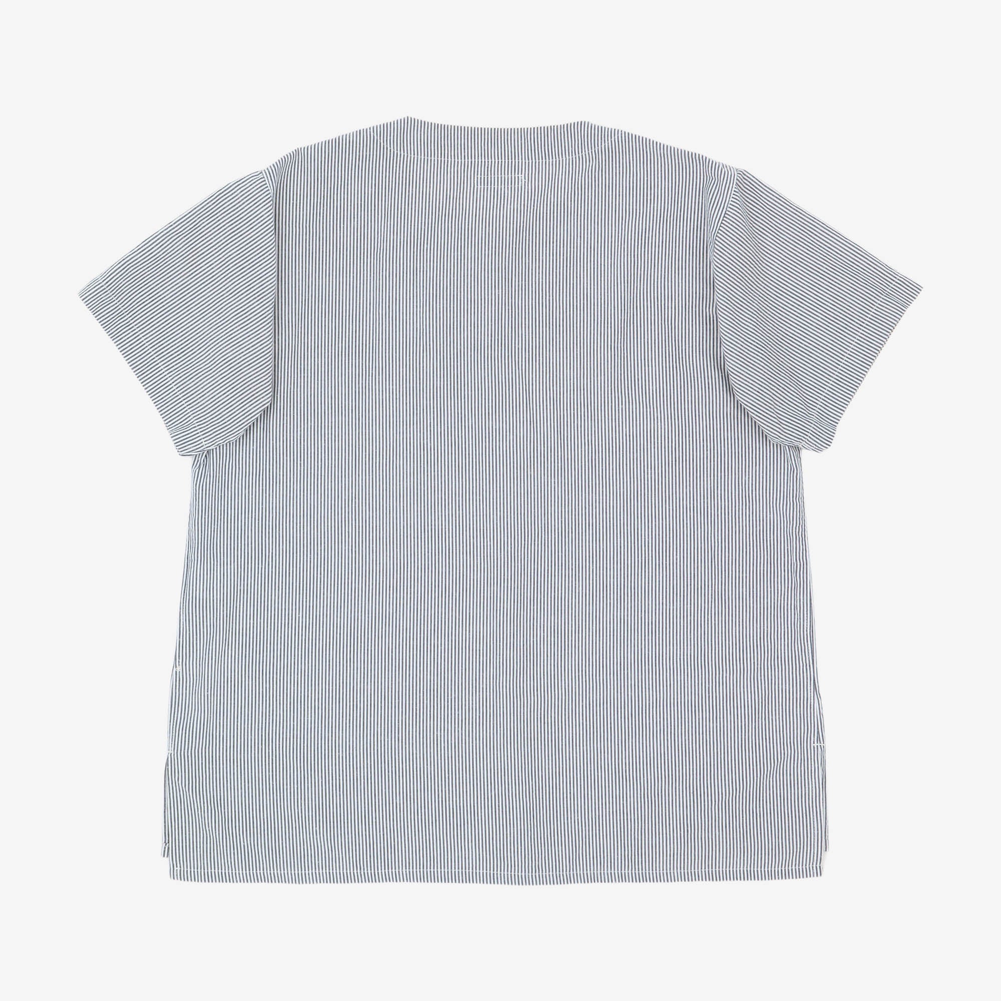 Seersucker Striped Med Shirt