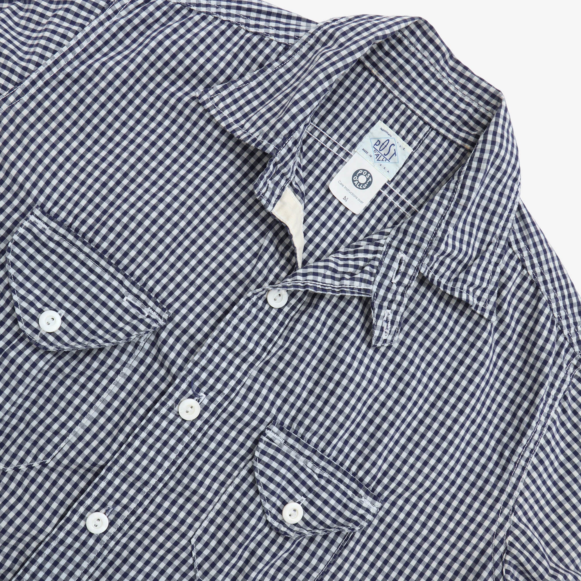 SS Gingham Check Work Shirt