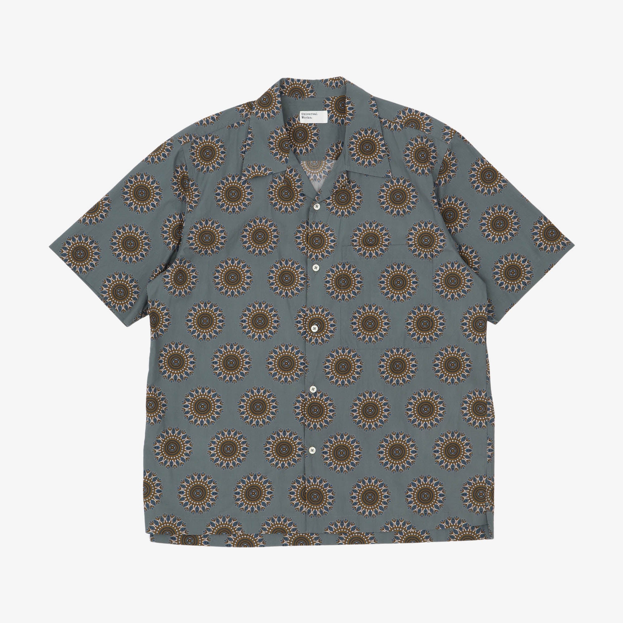 Regal Print Camp Shirt