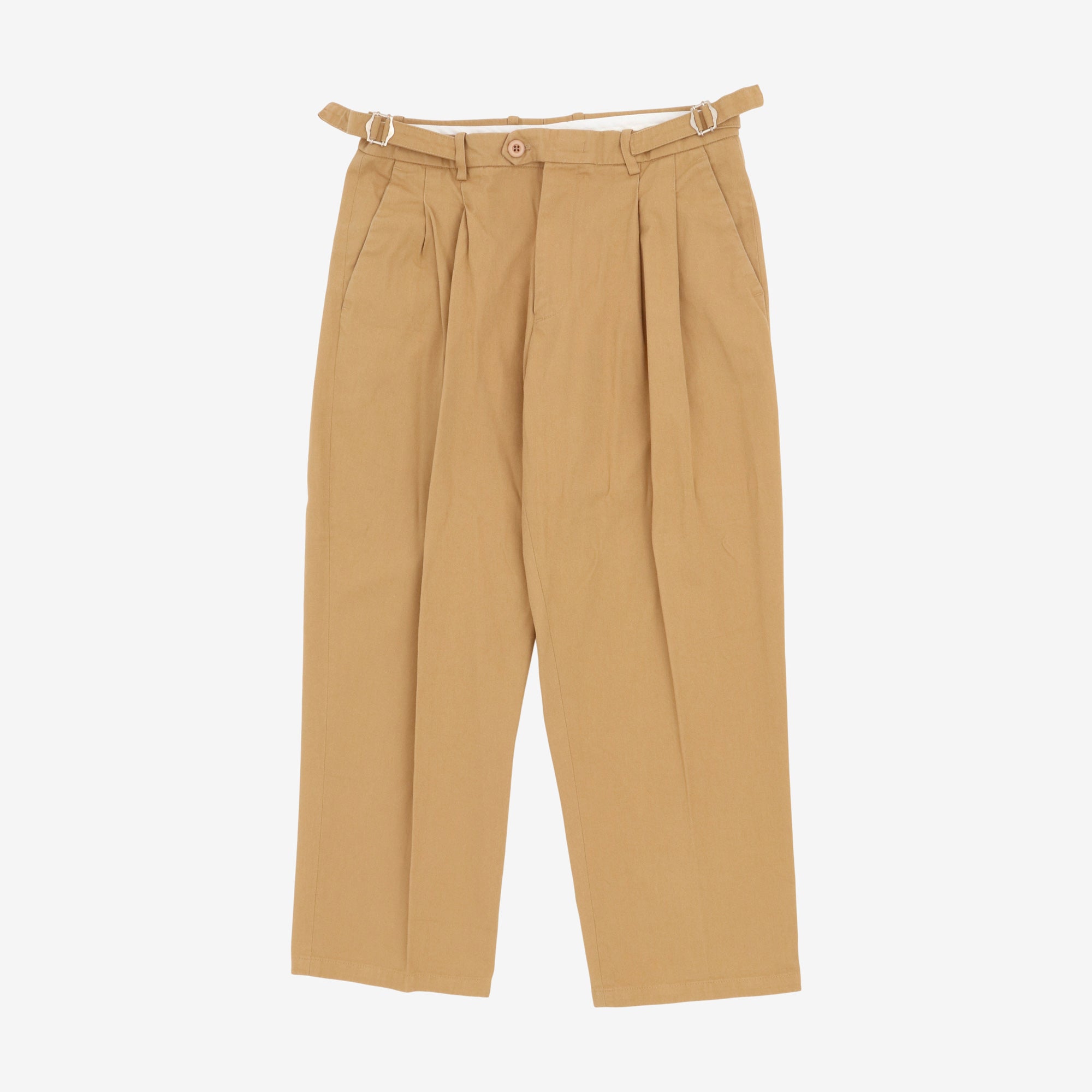 Side Adjuster Two Tuck Pants (34W X 26L)