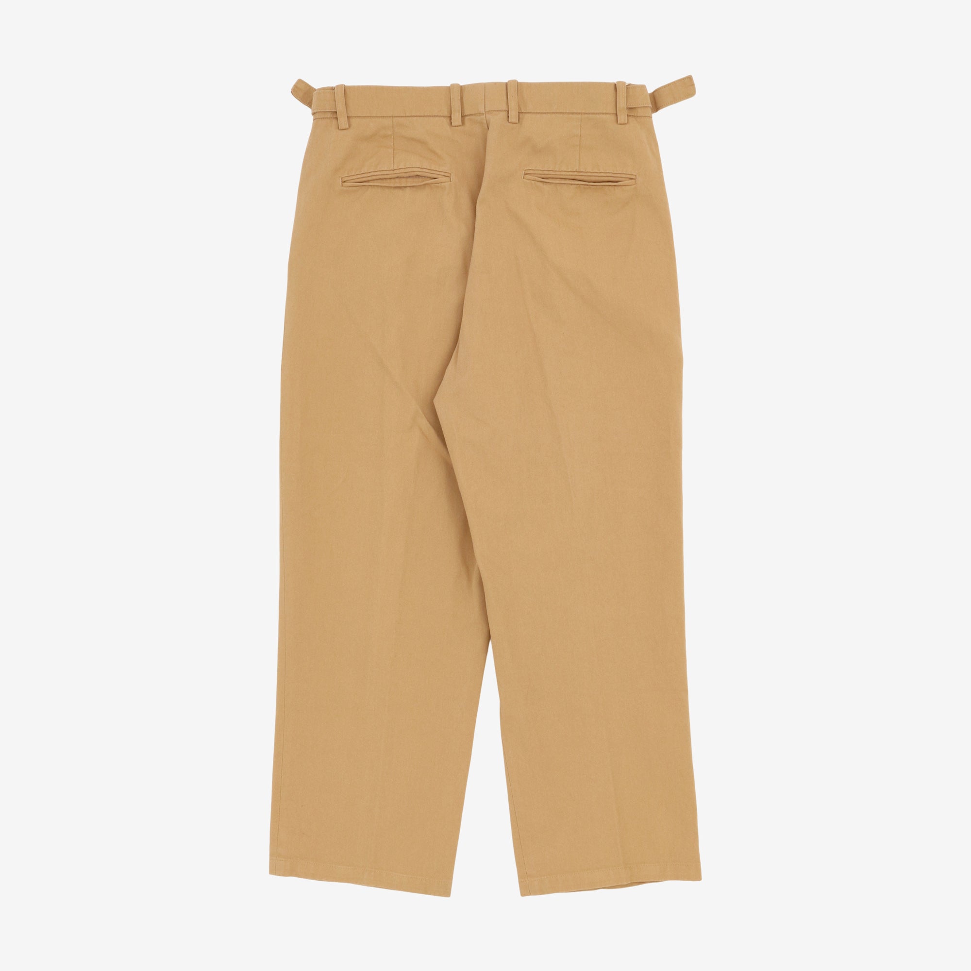 Side Adjuster Two Tuck Pants (34W X 26L)