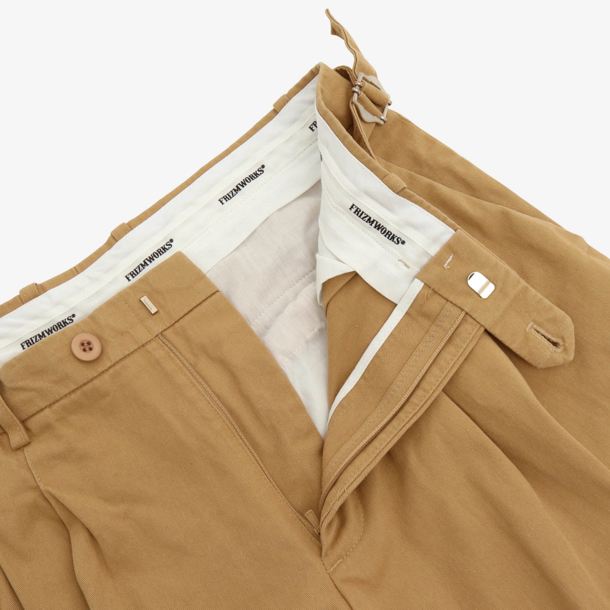 Side Adjuster Two Tuck Pants (34W X 26L)