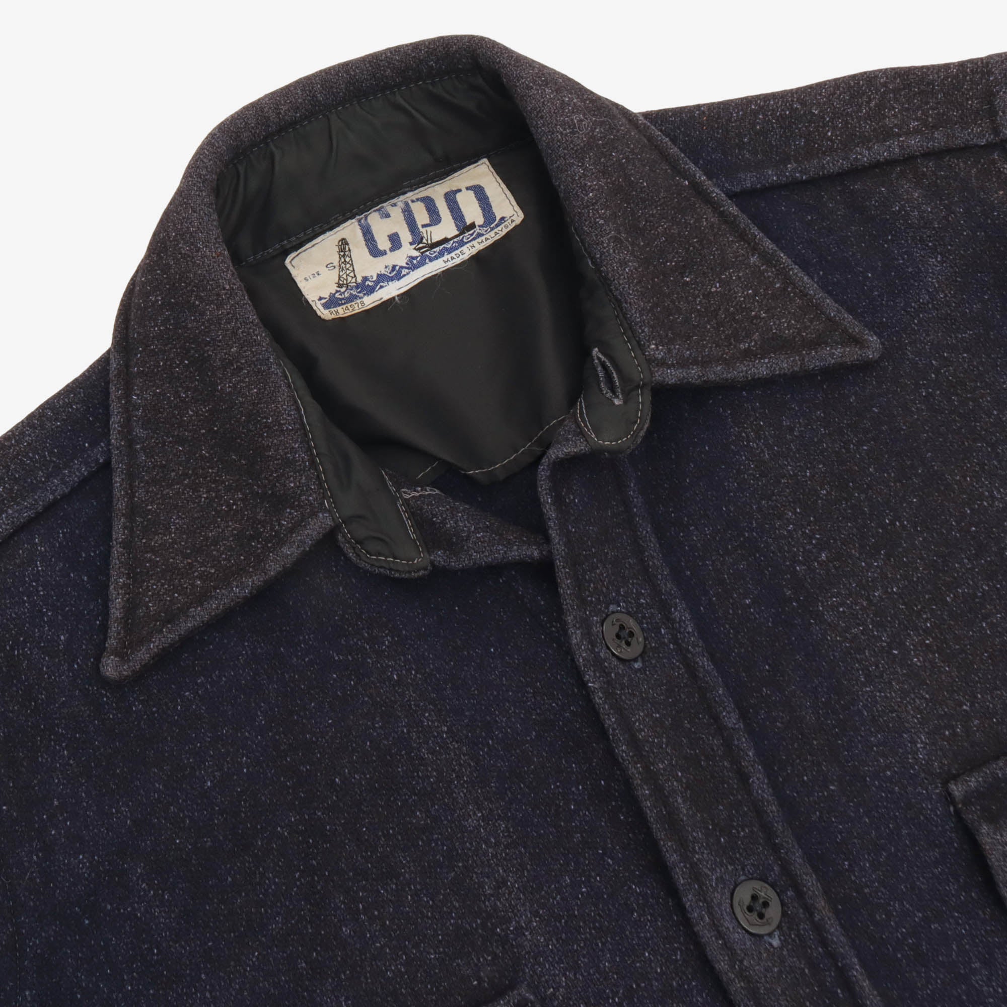 Vintage Wool CPO Shirt