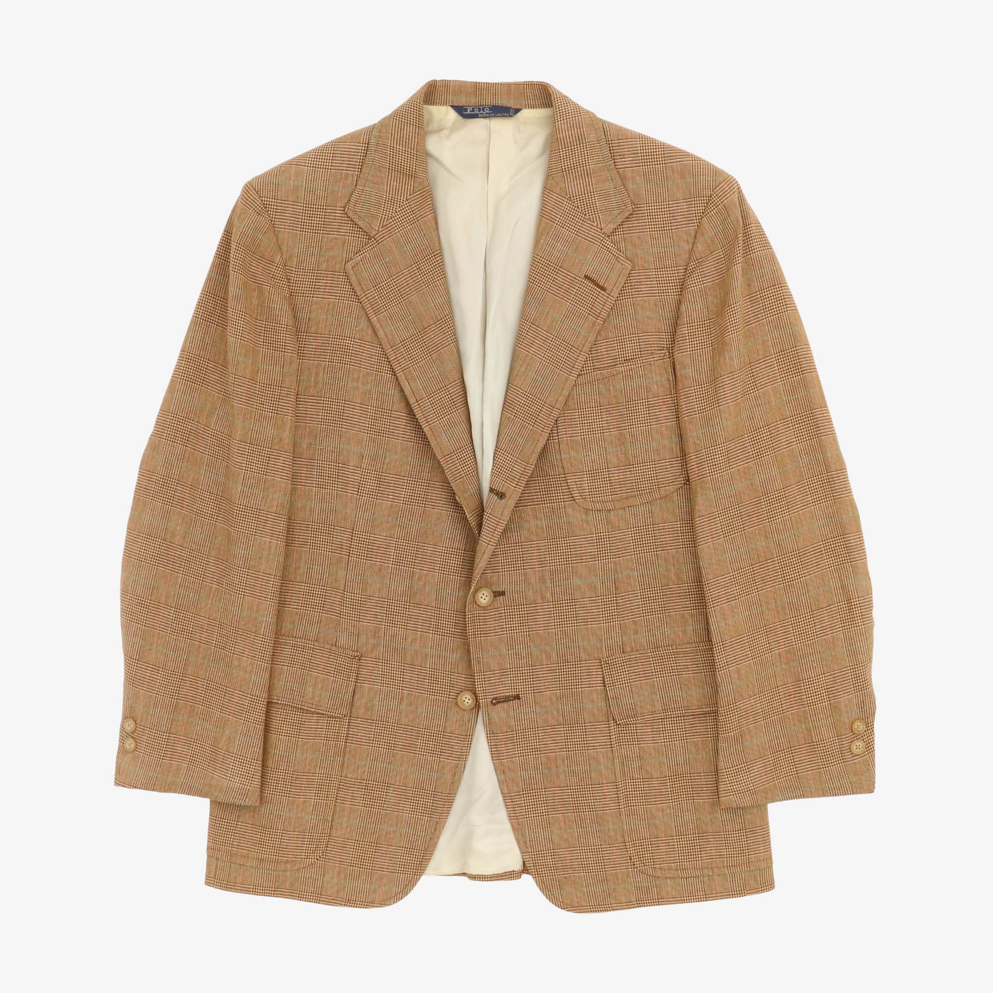 Check Plaid Wool Suit