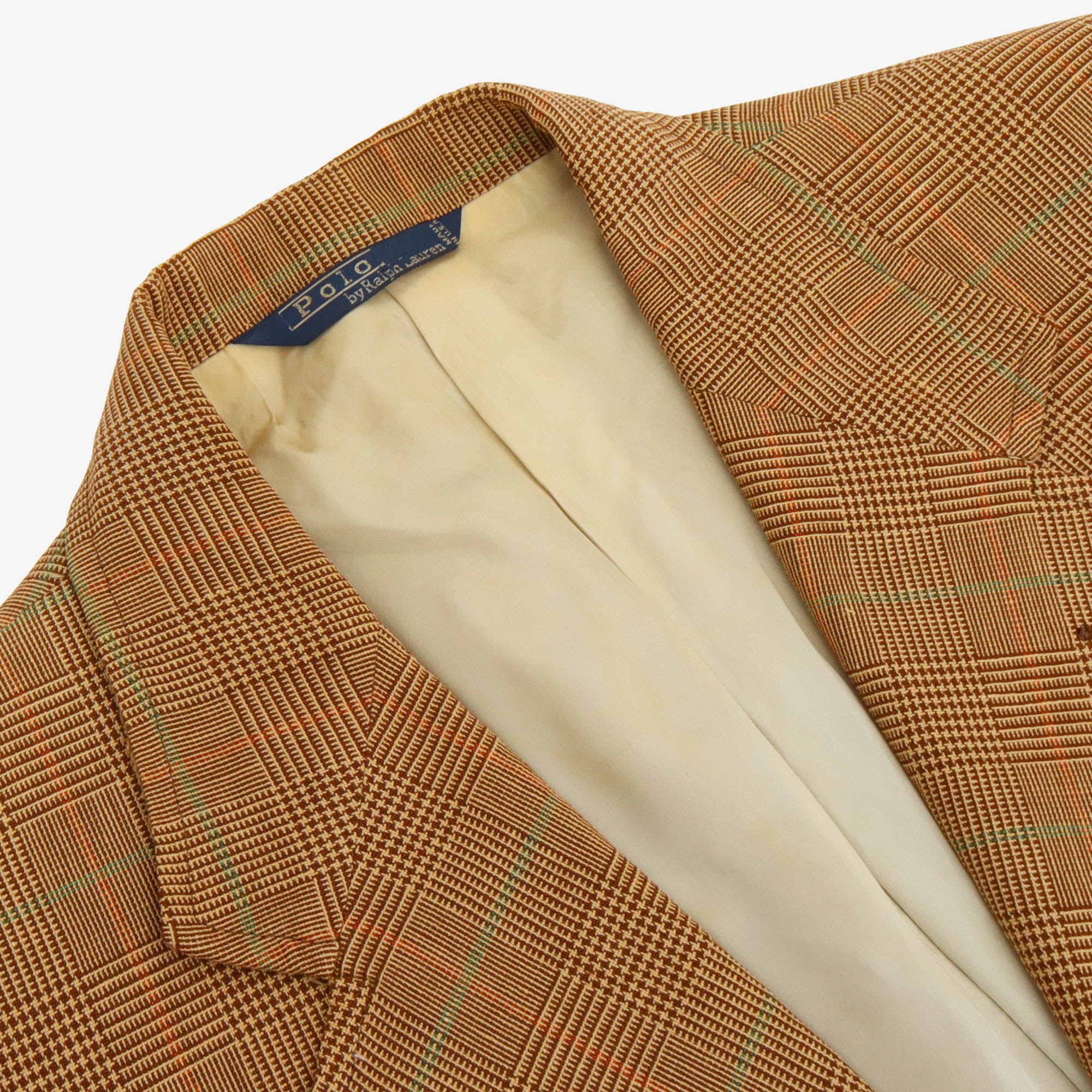 Check Plaid Wool Suit