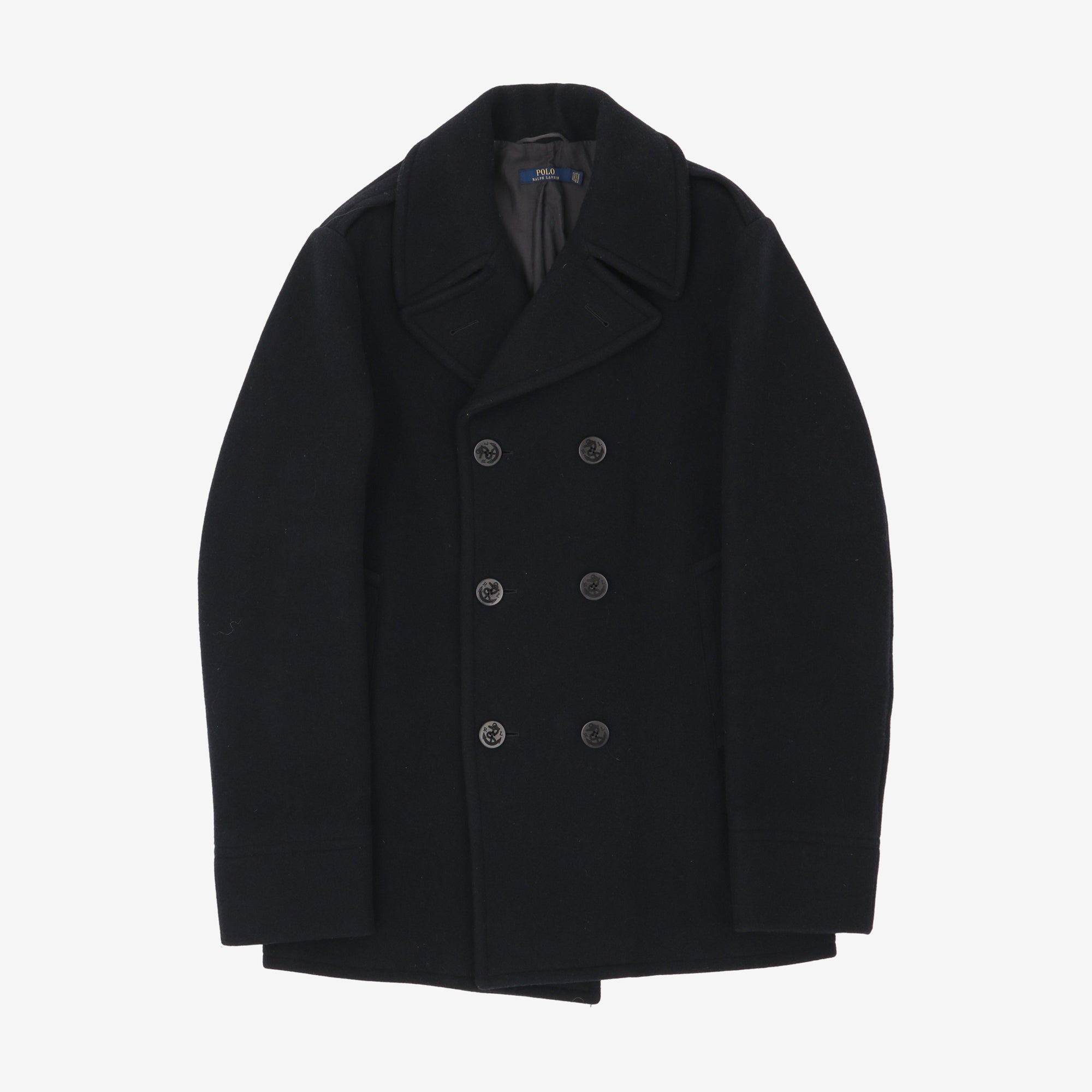 Wool Blend Peacoat