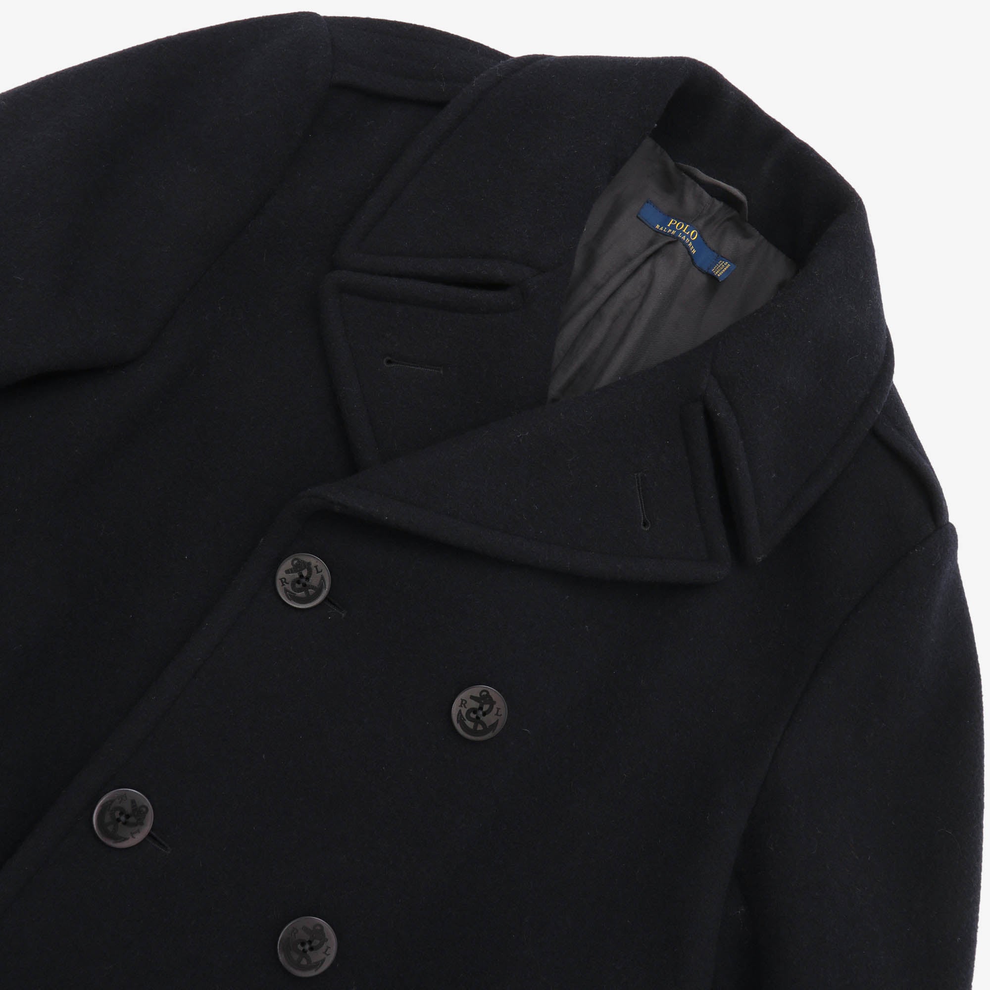 Wool Blend Peacoat