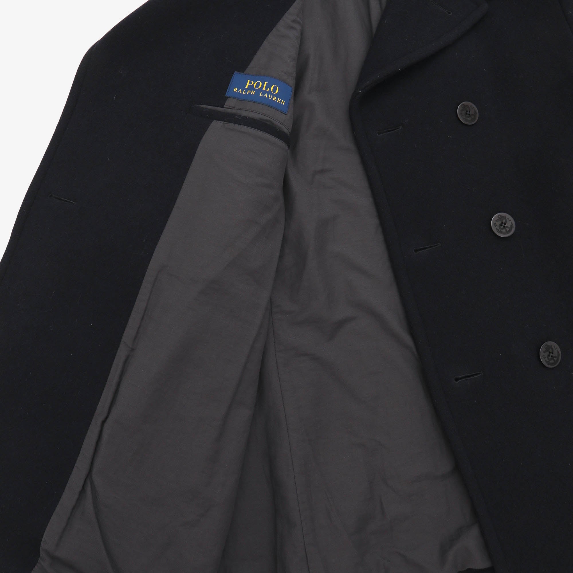 Wool Blend Peacoat