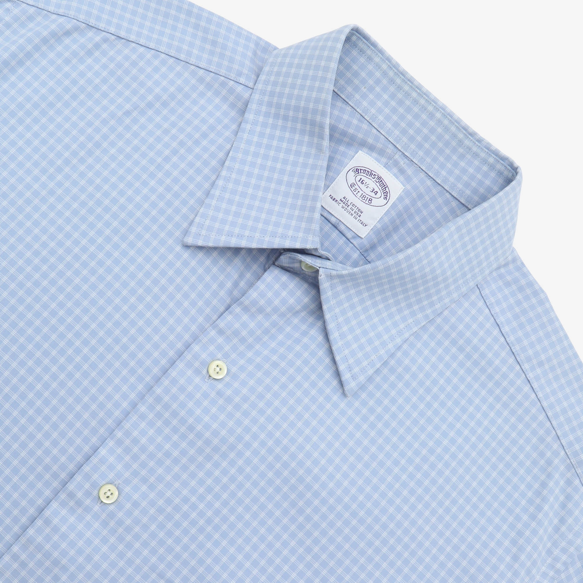 Micro Checked Dress Shirt