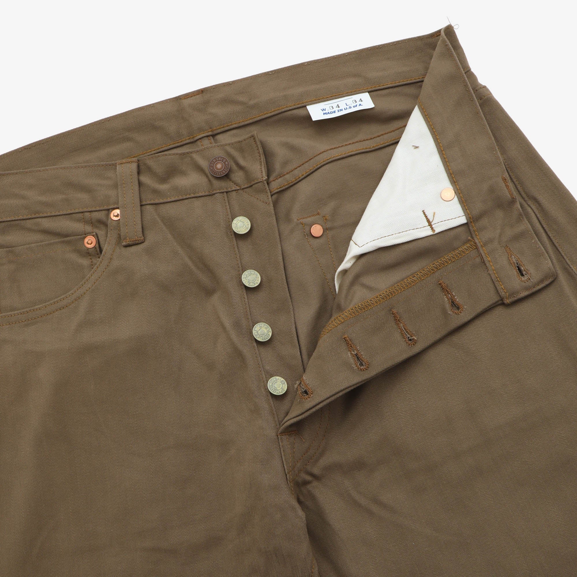 Californian 5 Pocket Pants (34W X 32.5L)