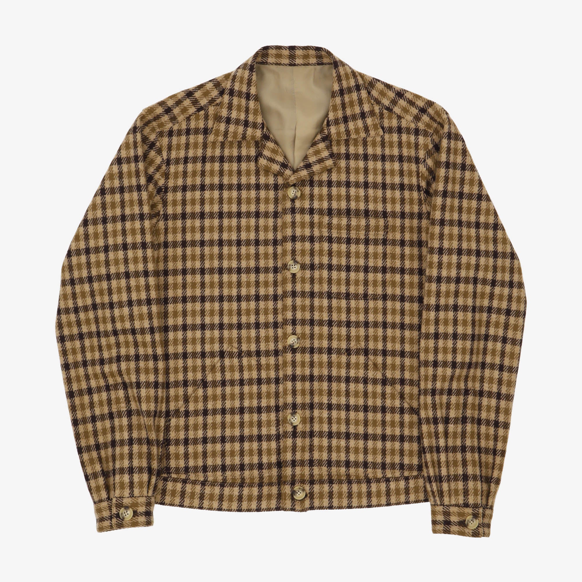 Houndstooth 3 Pocket Blouson
