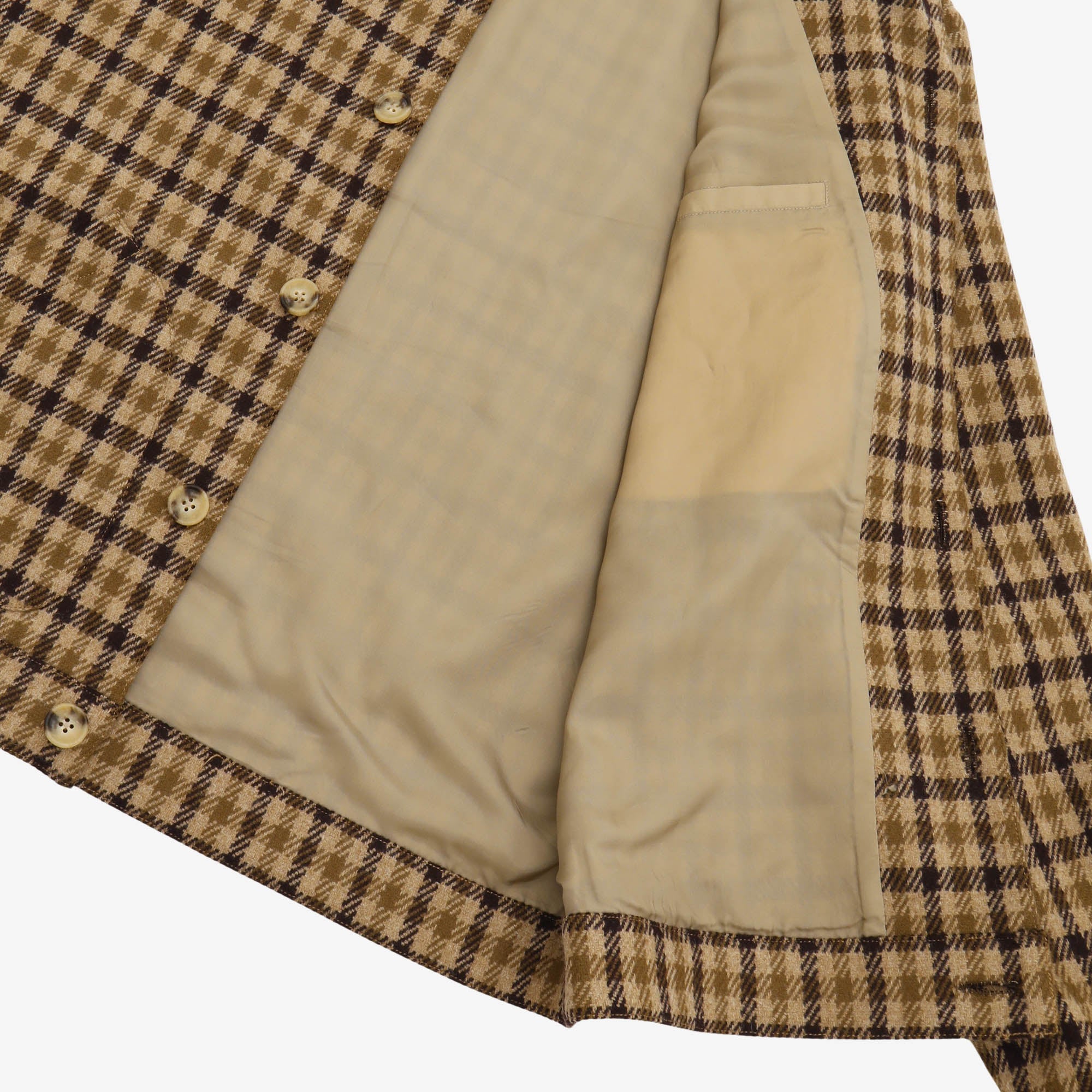 Houndstooth 3 Pocket Blouson