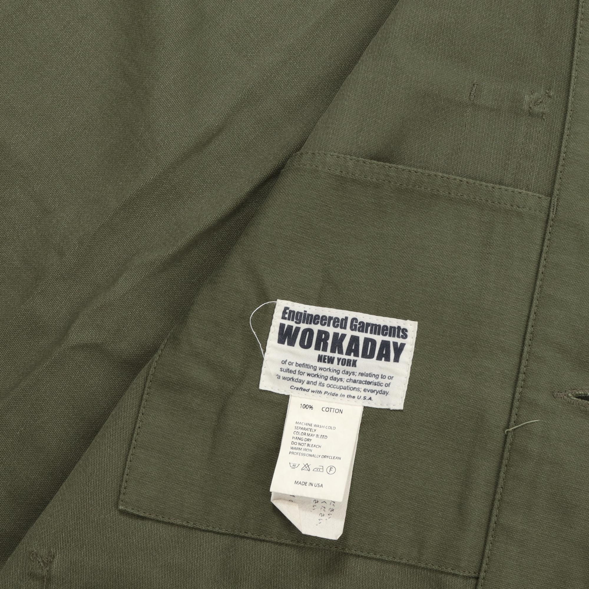 Engineered garments deals workaday jacket