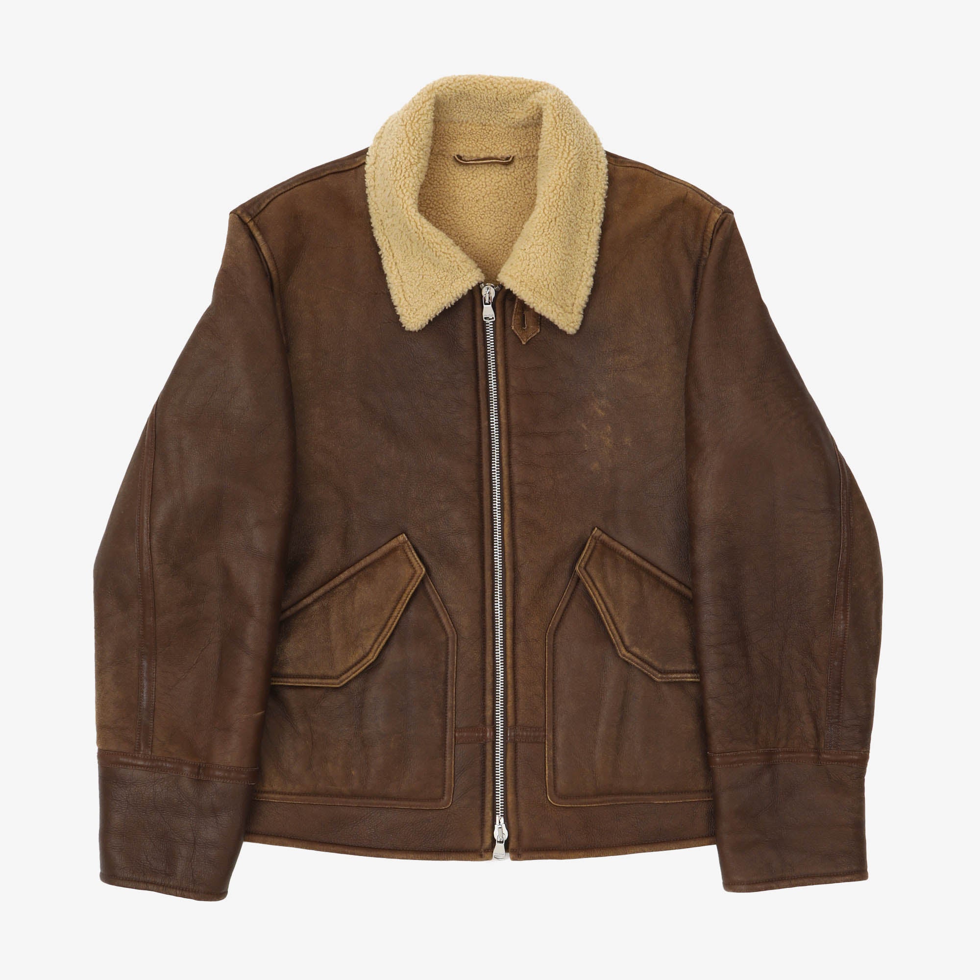 Shearling Leather Jacket
