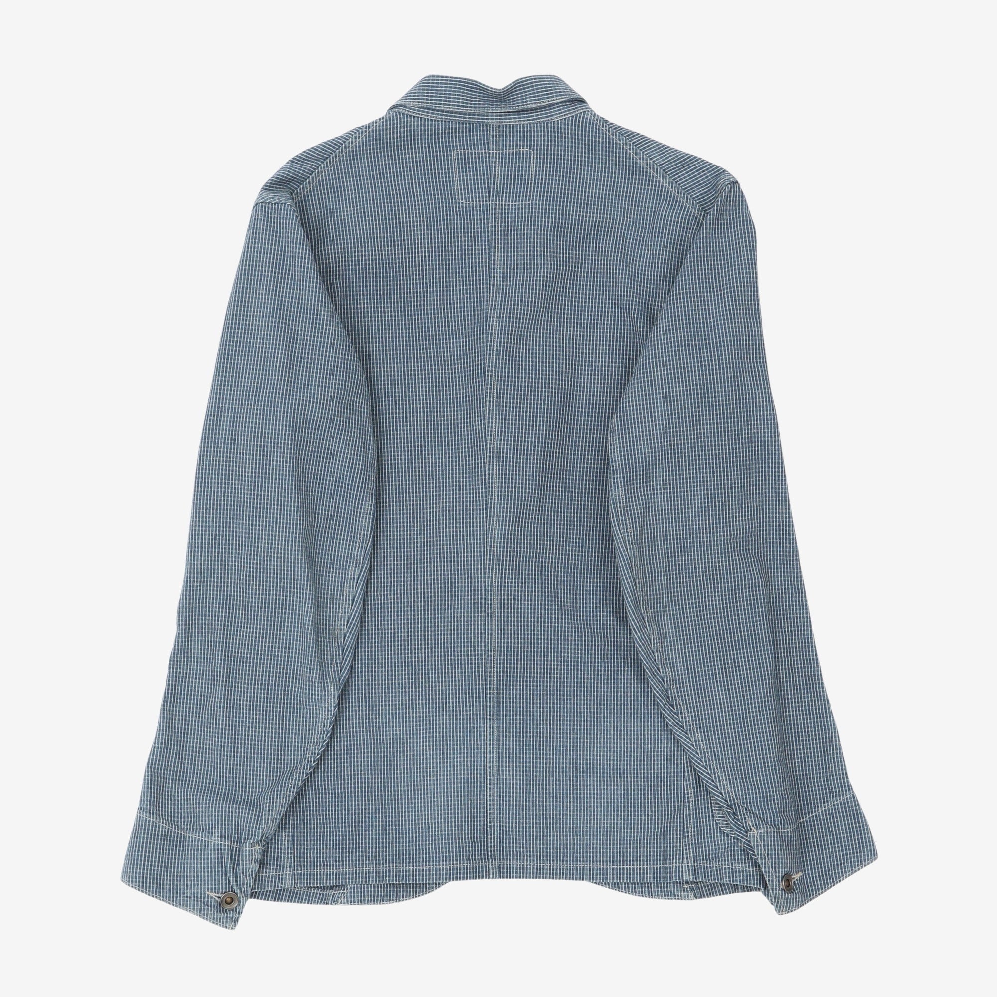 Linen Blend Work Blazer