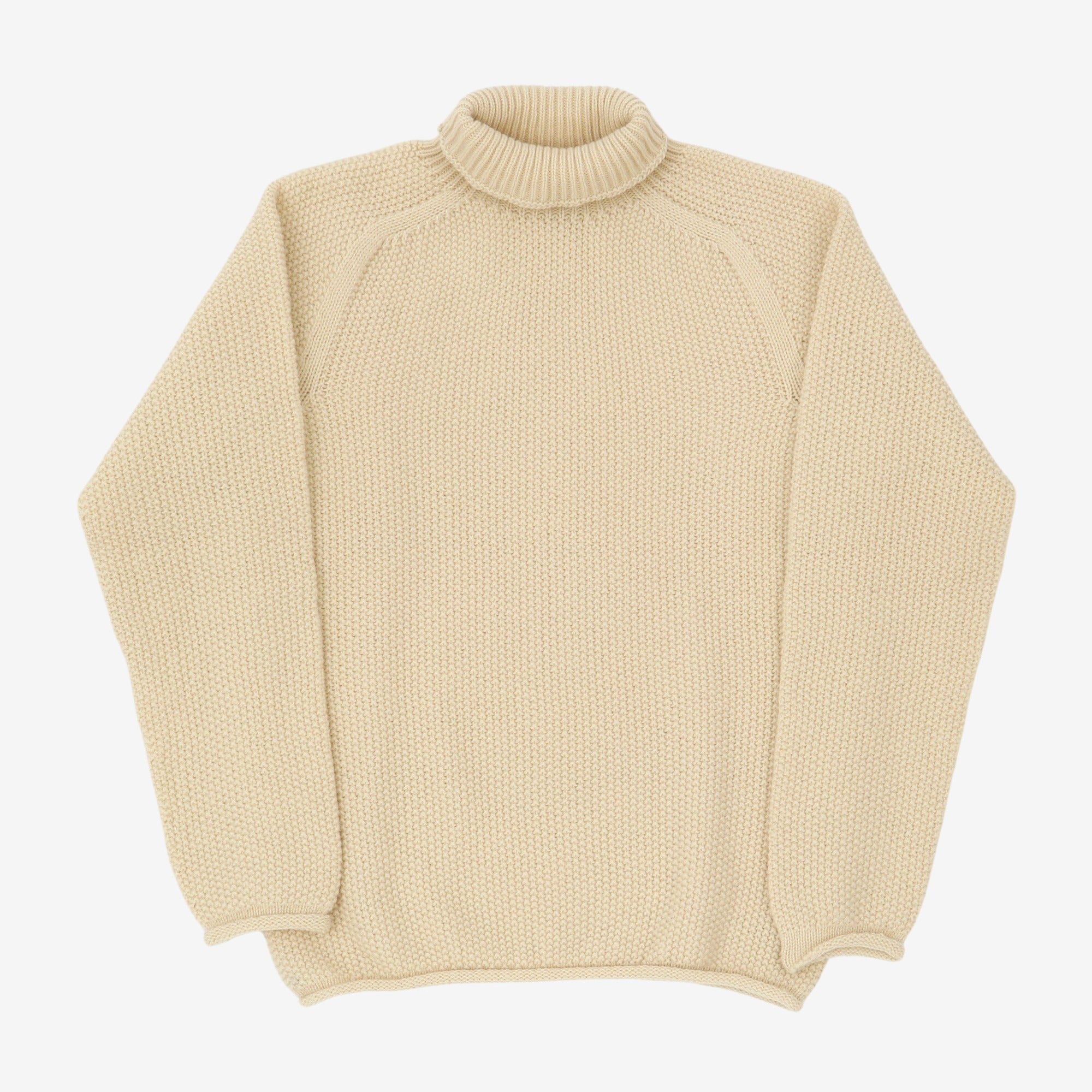 Roll Neck Wool Sweater