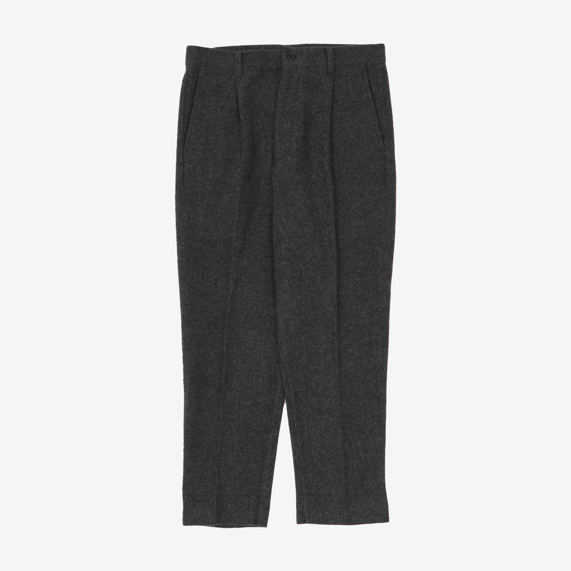 Wool Pleat Trousers (32W X 28L)