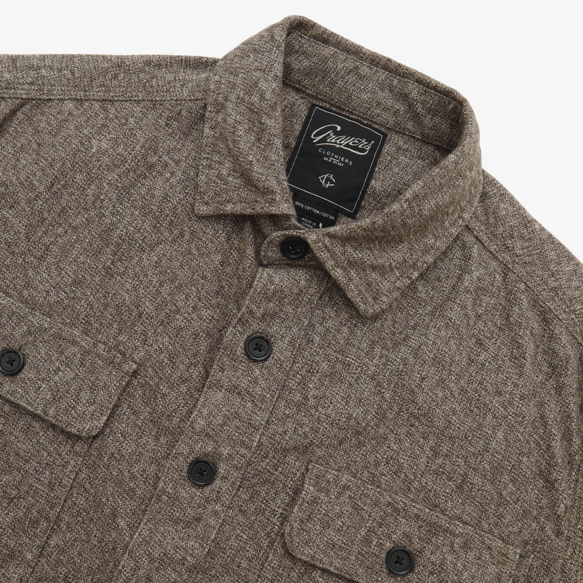 Flannel Twill Work Shirt