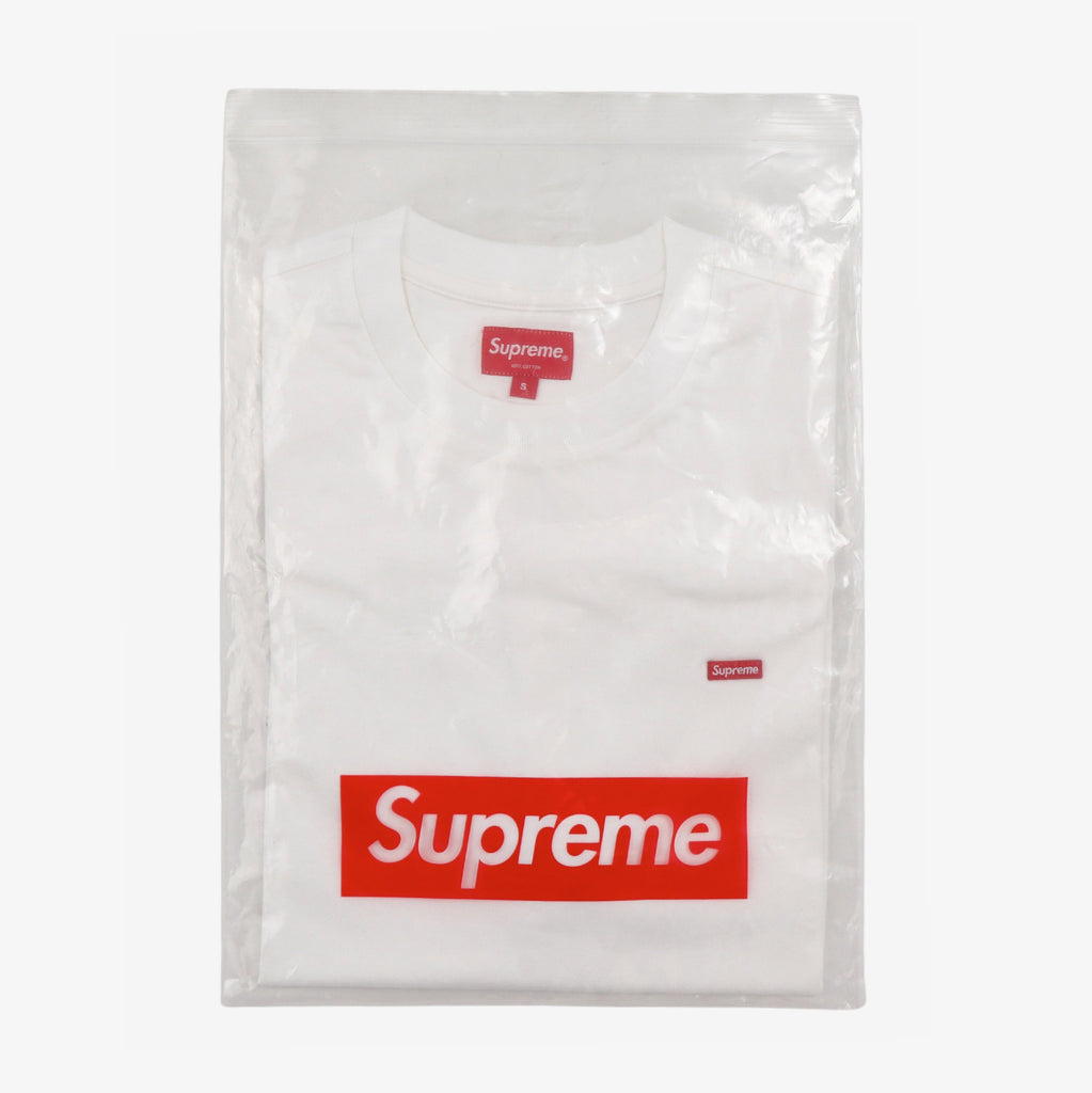 Farfetch Supreme White Tee Box Logo Supreme Box Logo Long-sleeve T
