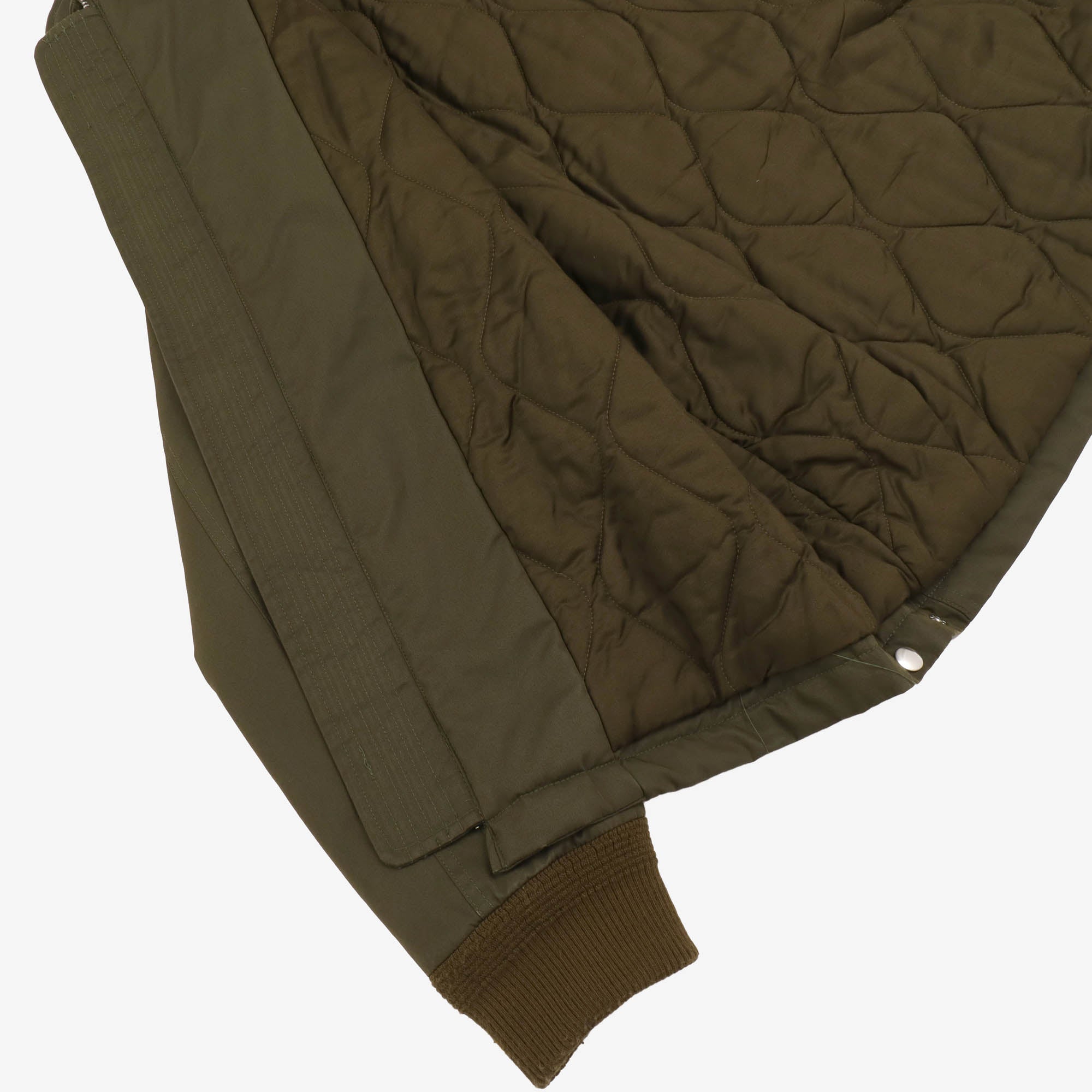 Fur Collar Hunting Bomber Jacket