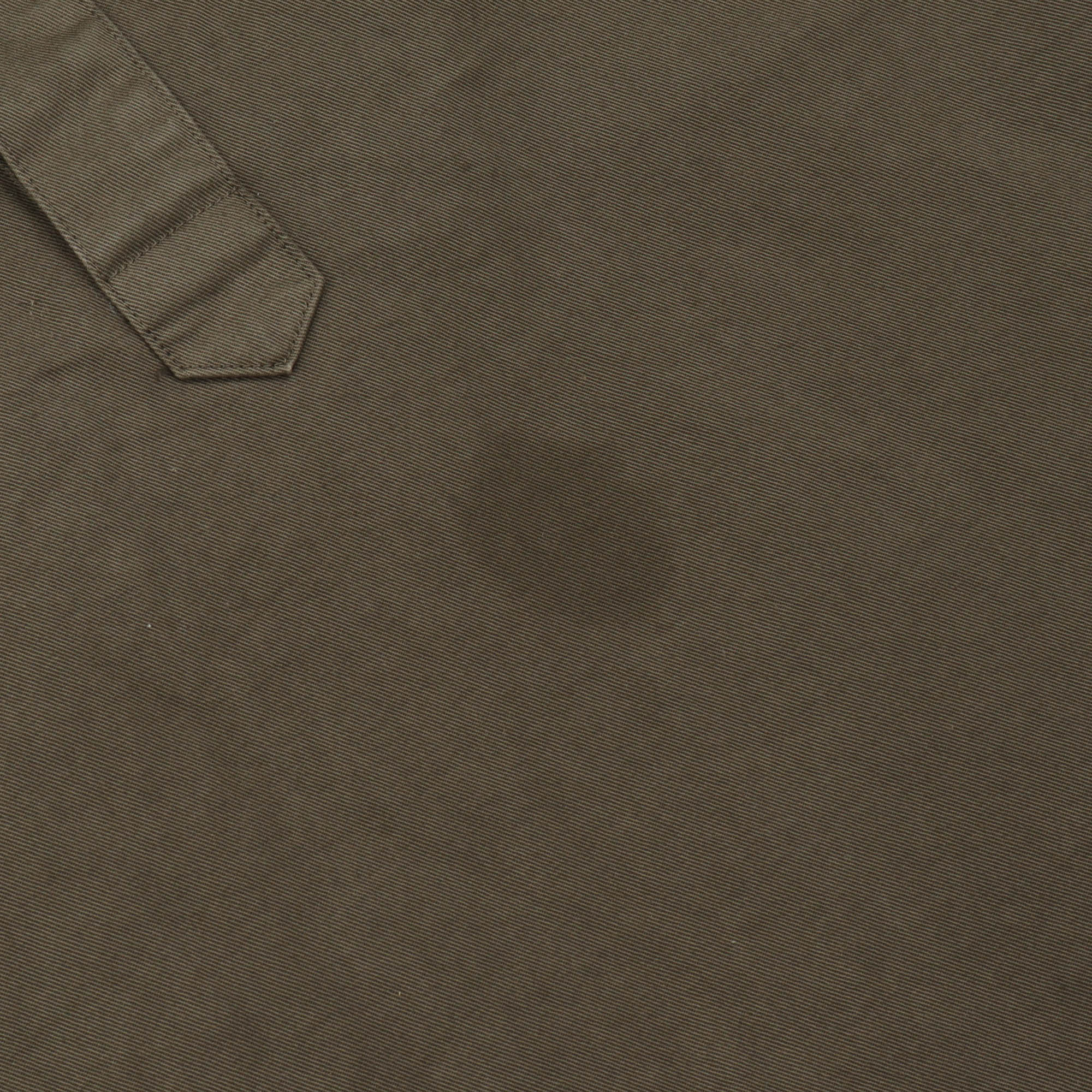 Hans Half Placket Twill Shirt