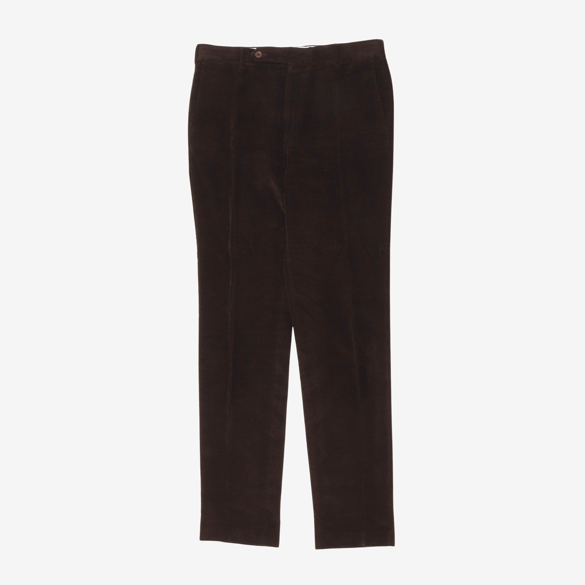 Corduroy Flat Front Trouser (34W x 36L)