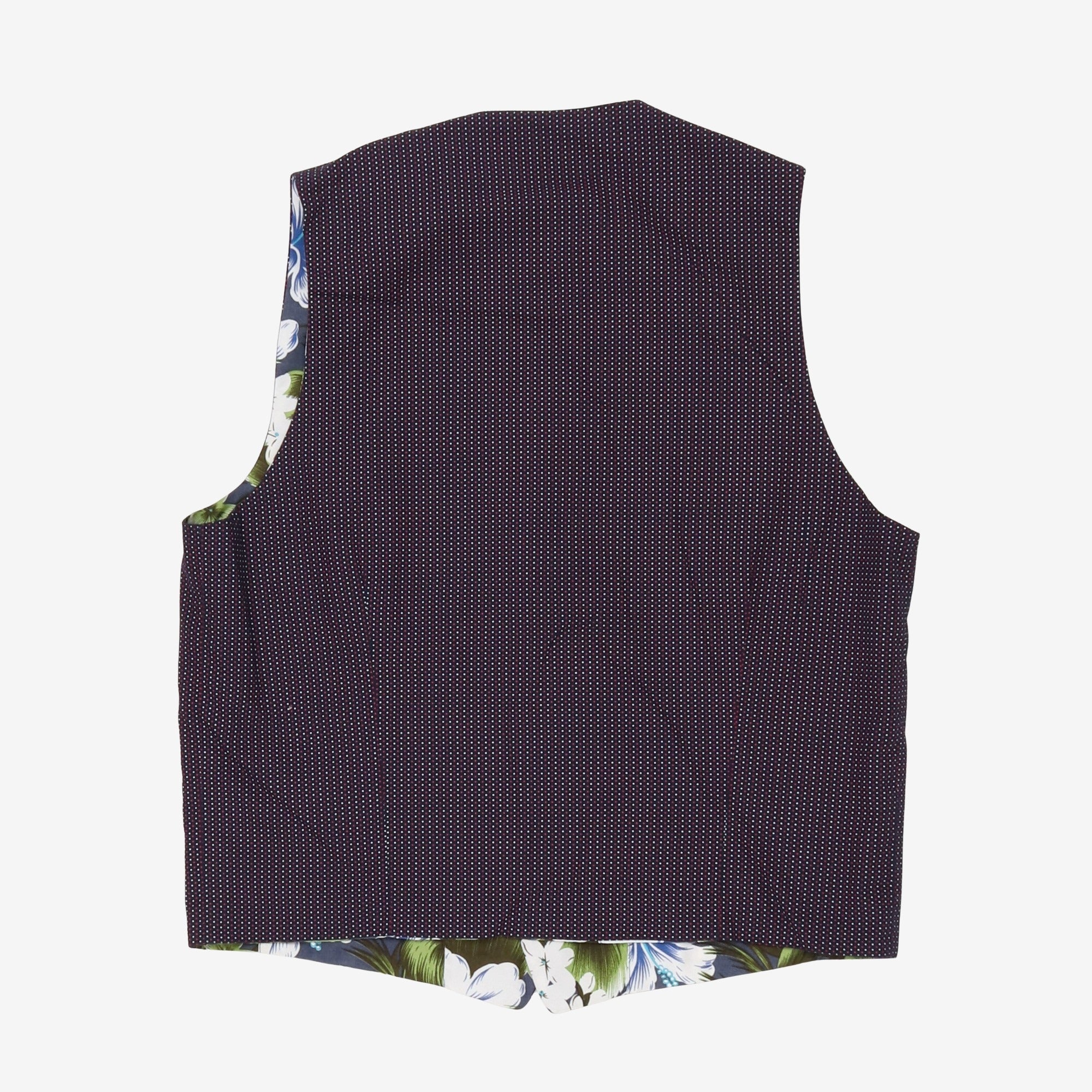 Reversible Patterned Vest