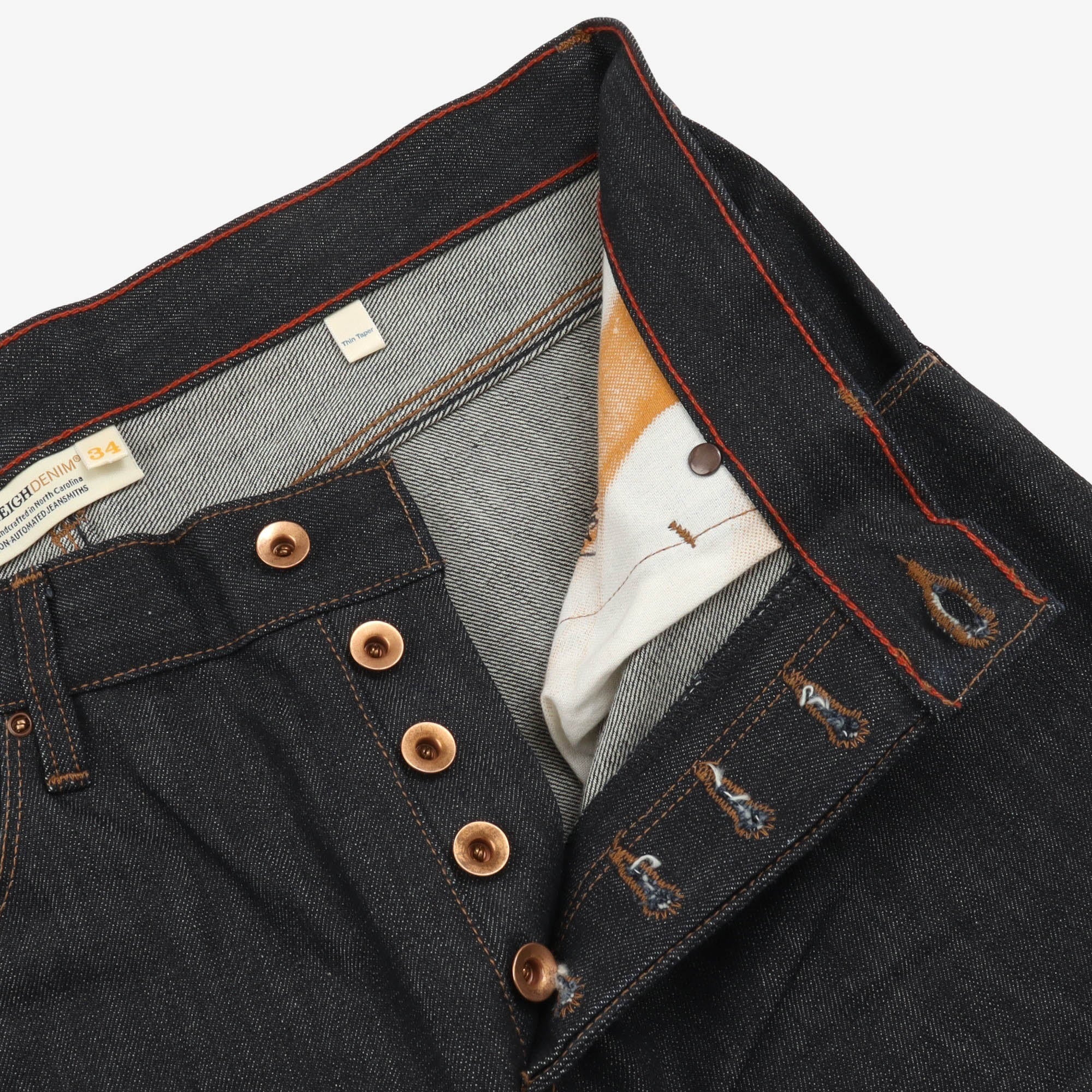 Thin Taper Selvedge Denim (34W x 29L)