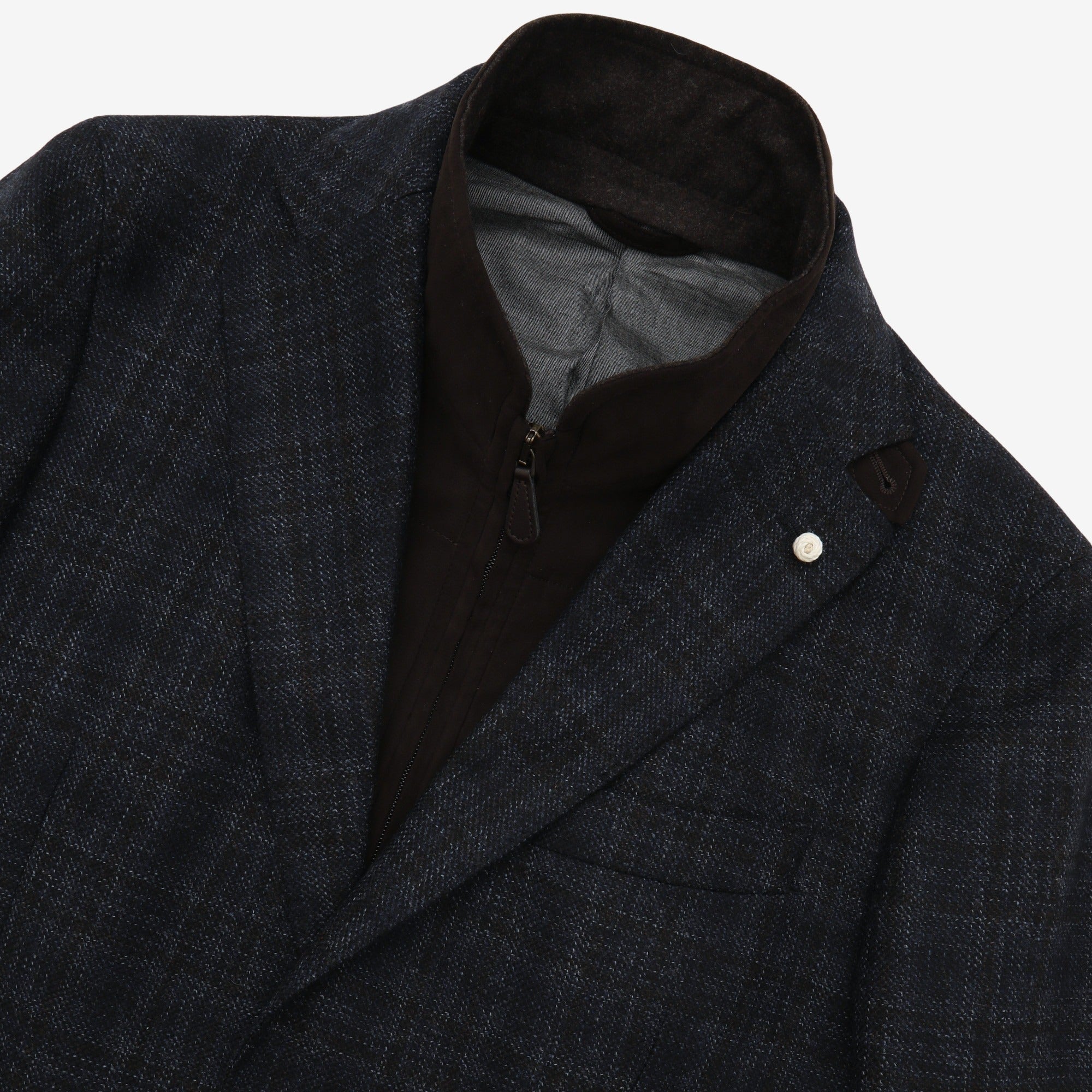 Wool Blazer + Removable Gilet