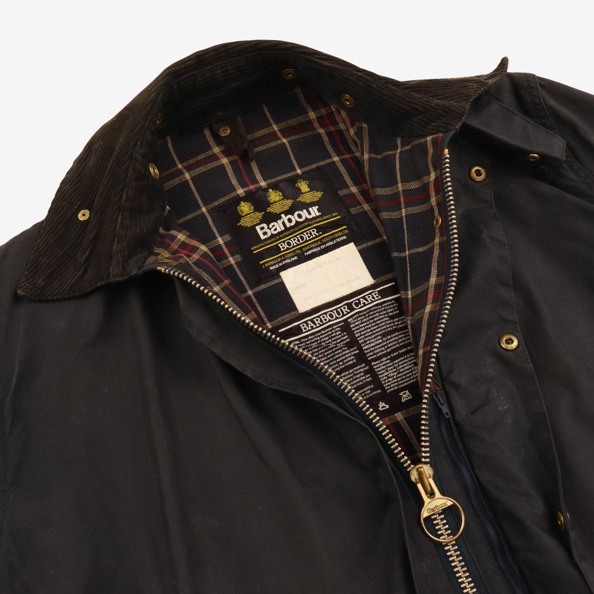 Vintage 1991 '3 Crowns' Border Wax Jacket