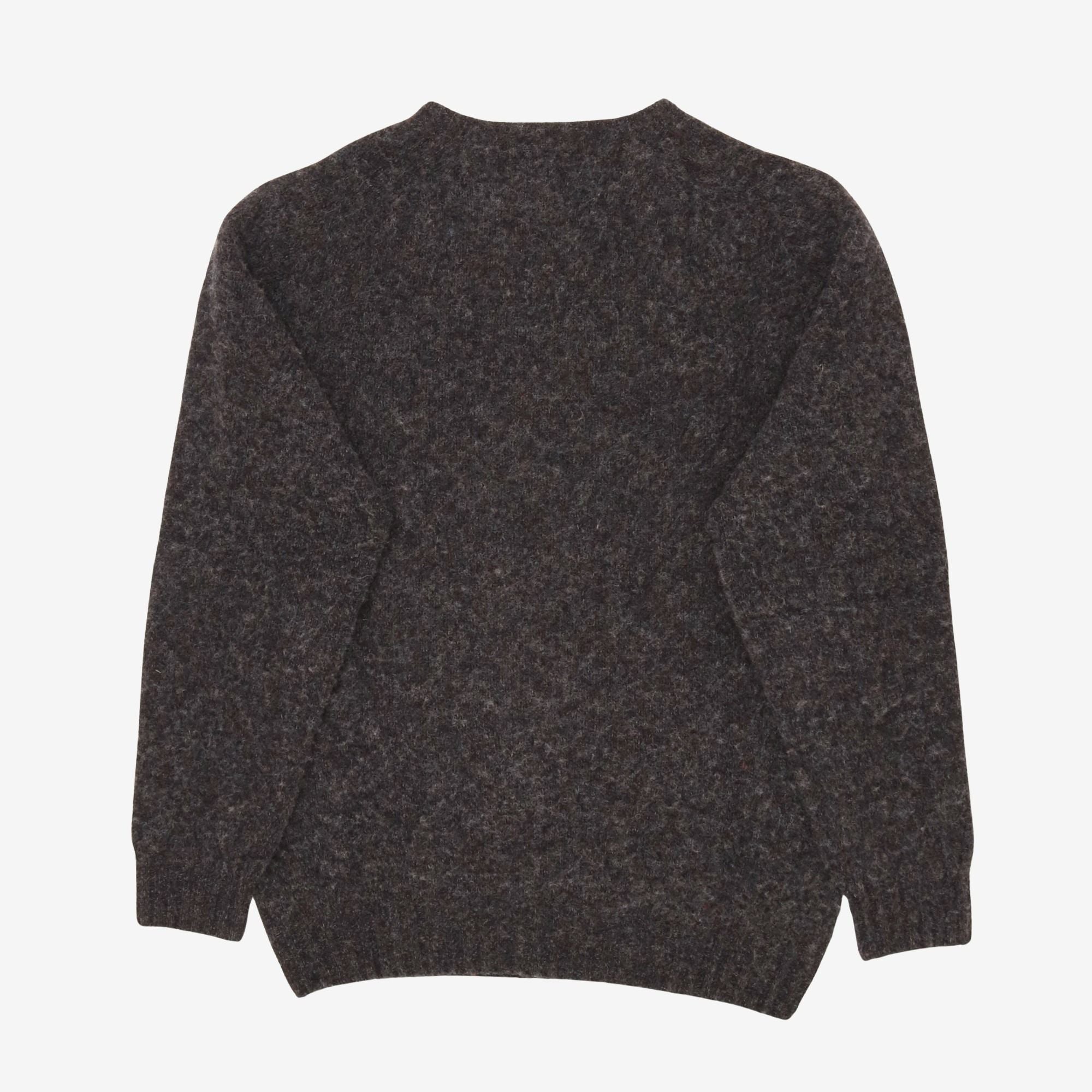 Crewneck Shetland Sweater