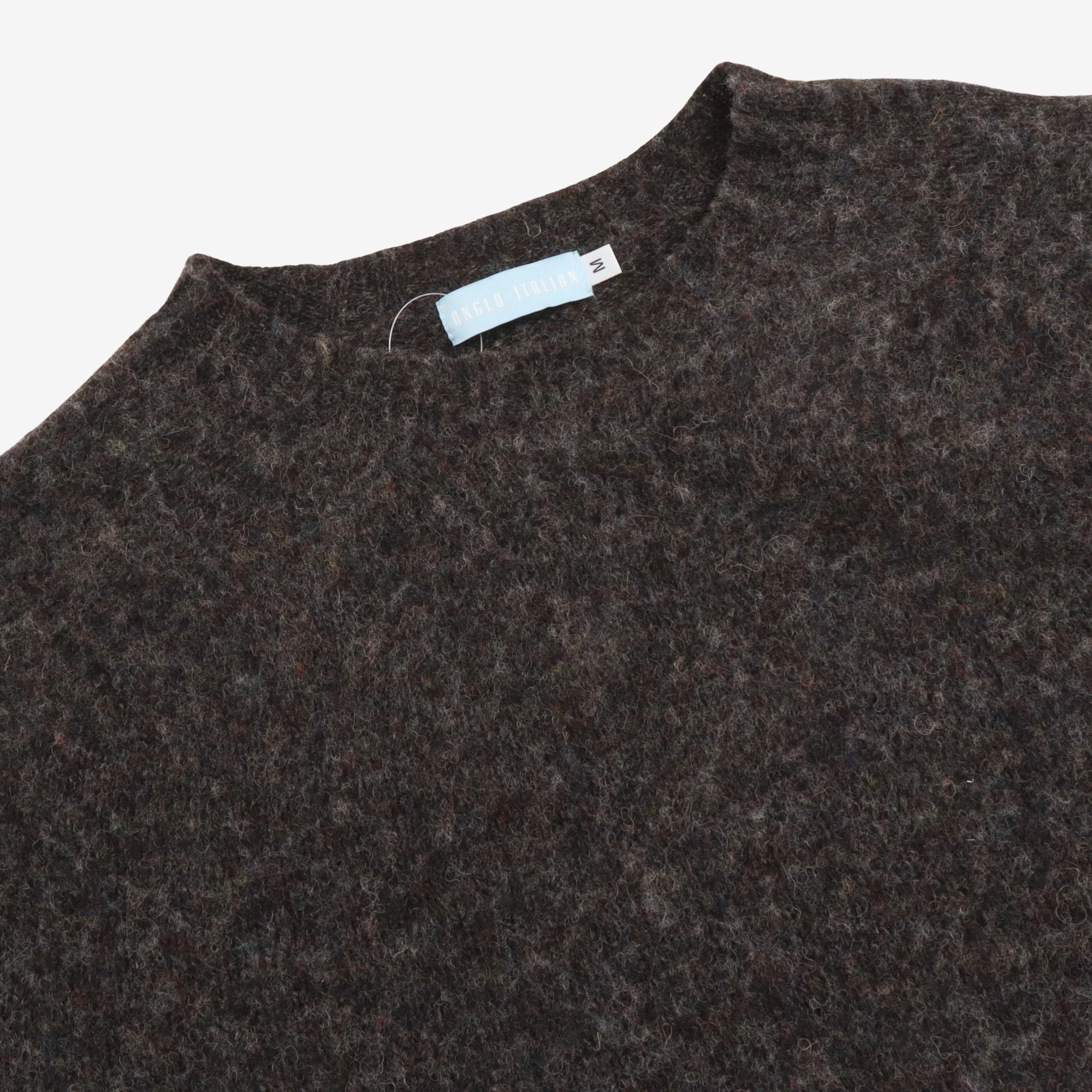 Crewneck Shetland Sweater