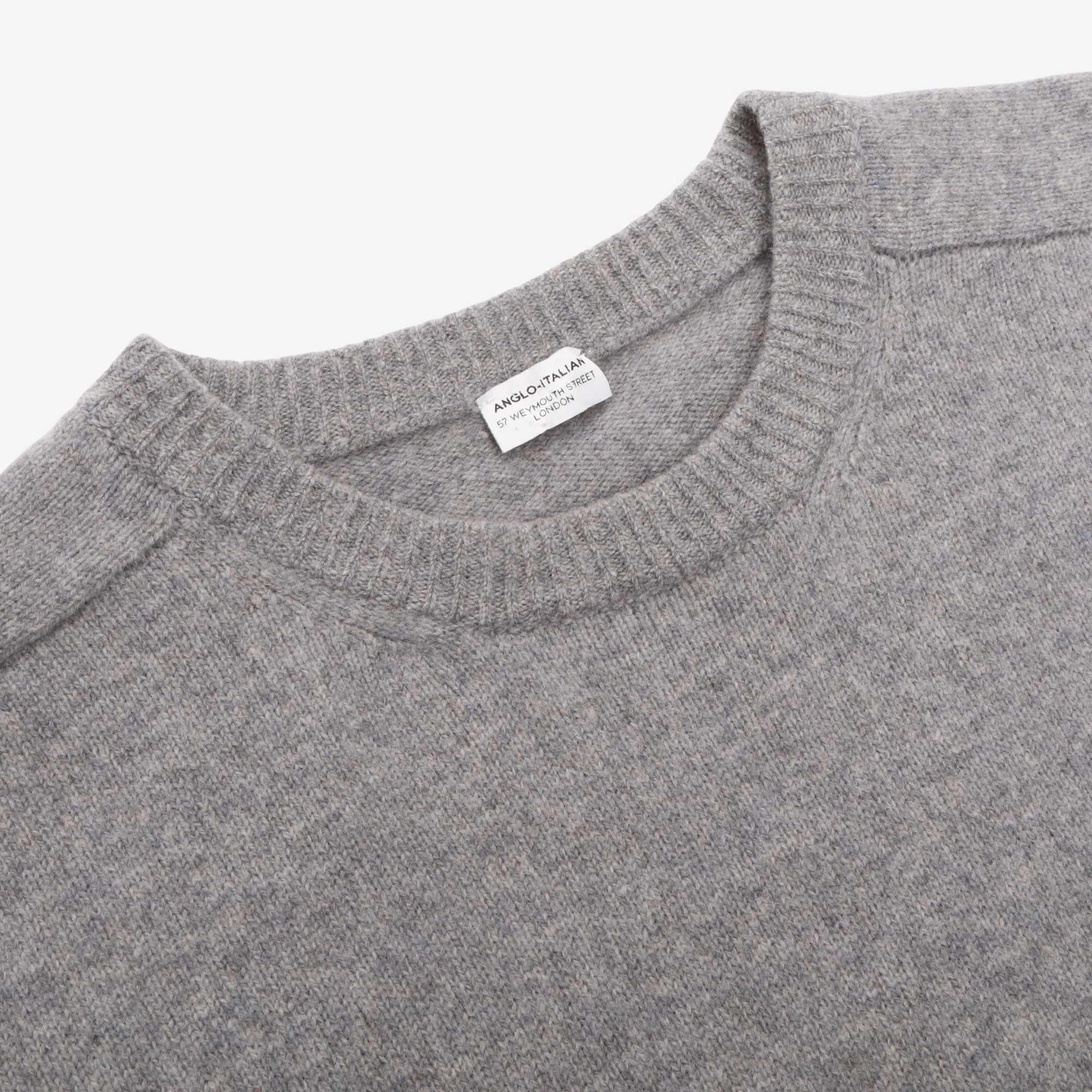 Wool Patch Sweater