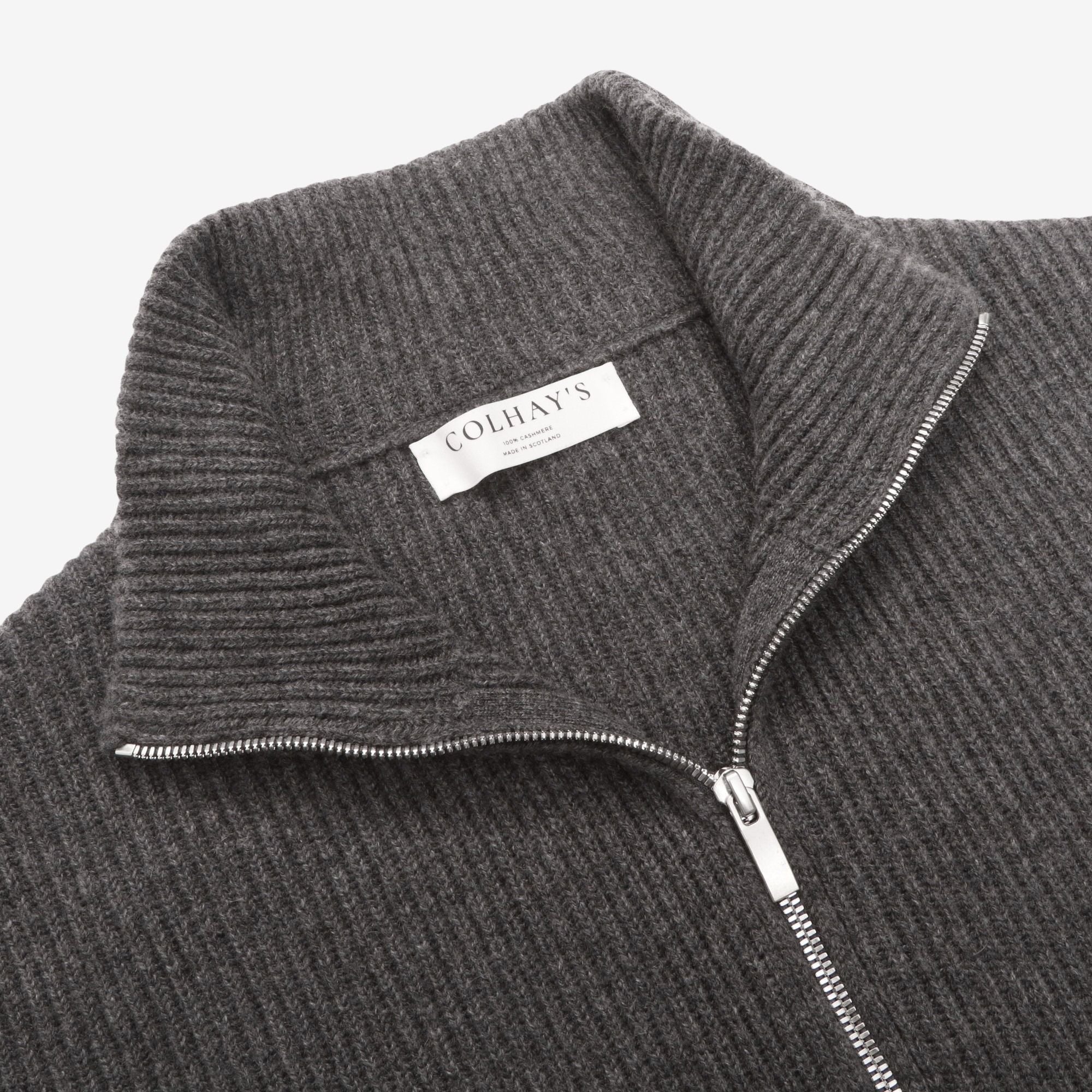 Cashmere Alpine Half Zip Sweater