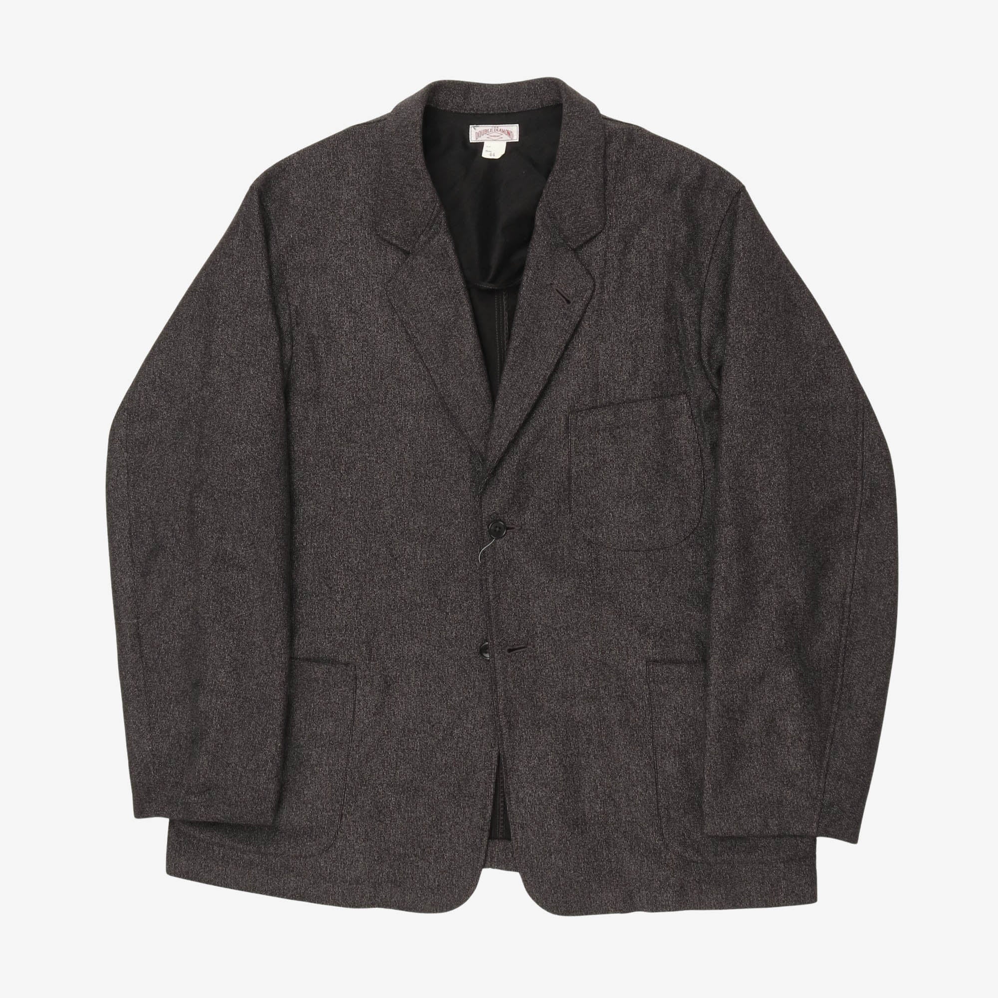 Printed Stripe Sack Coat