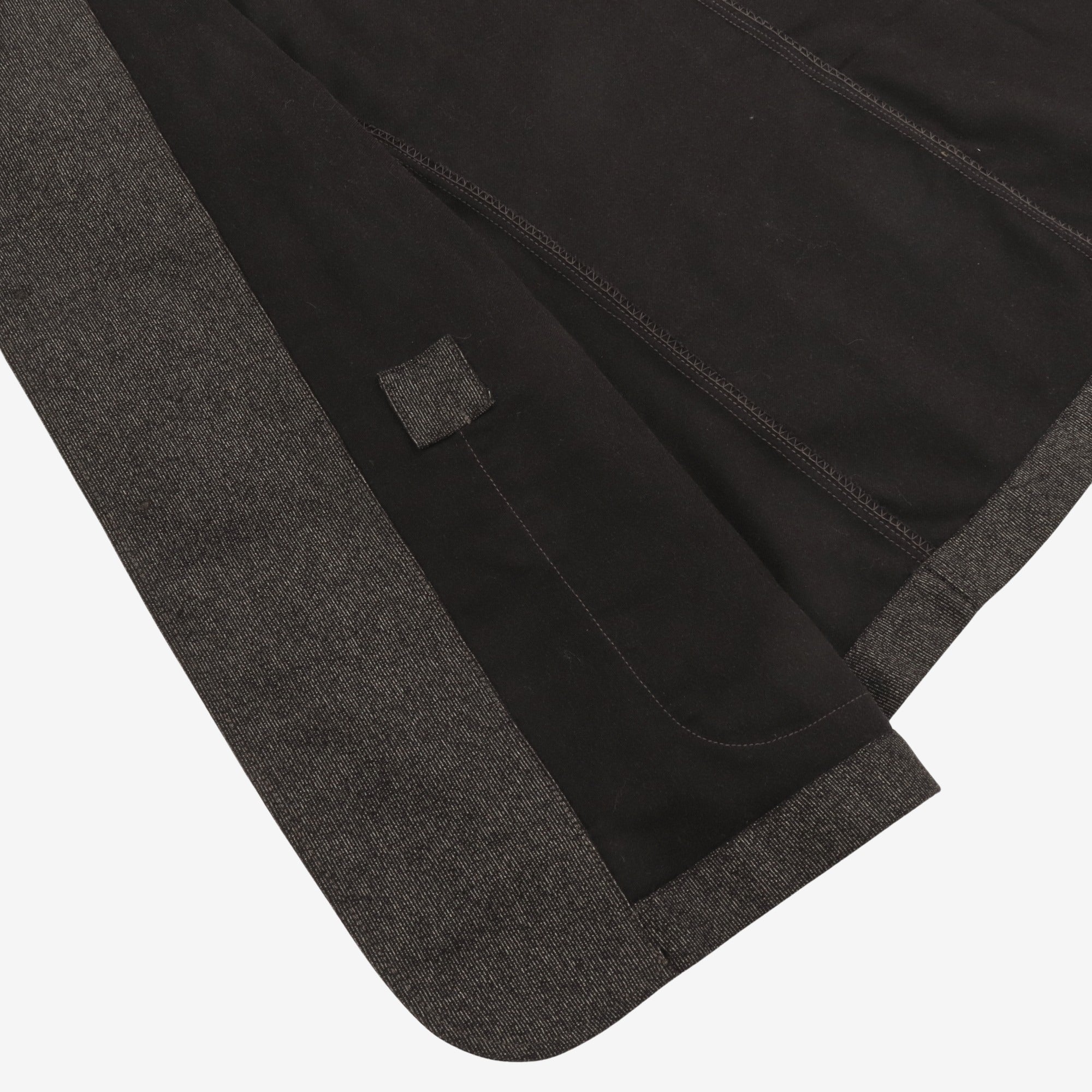 Printed Stripe Sack Coat