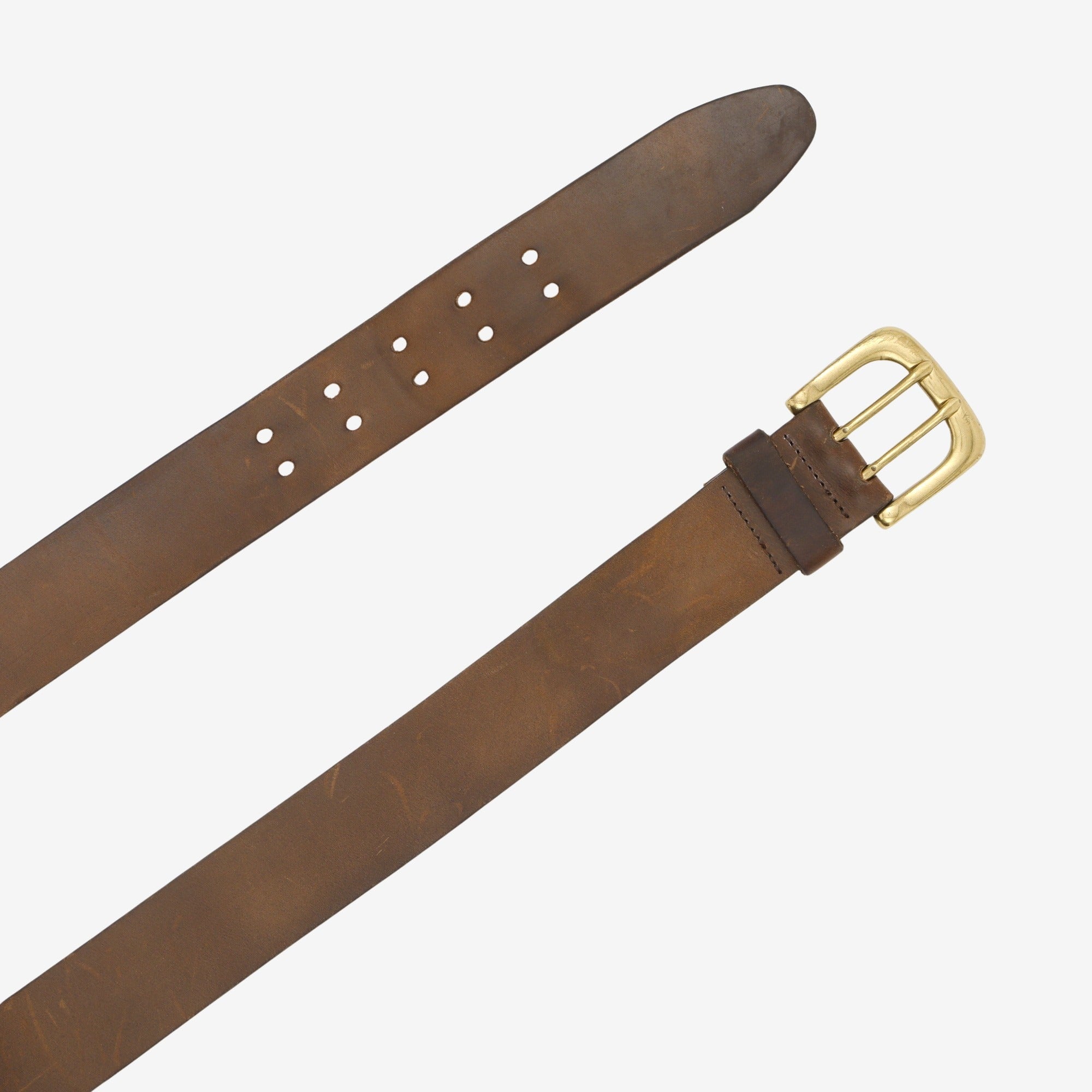 2 Pronged Leather Belt